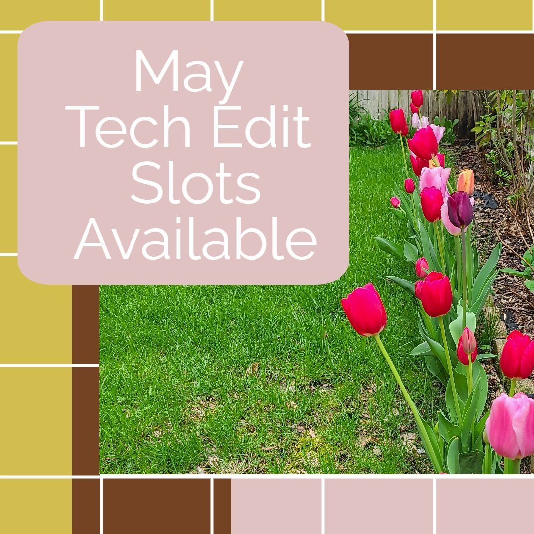 It is prime tulip season here in Chicago, and if you are a knitting pattern designer, it's prime season to start getting your summer and early fall patterns tech edited!  There are a few more editing slots available in May than the last couple of mon