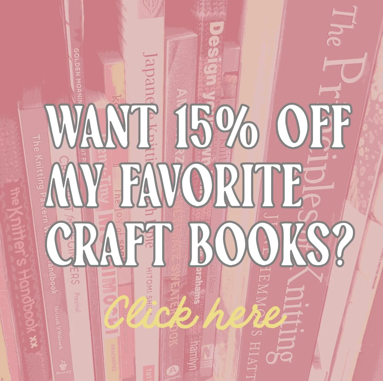 Save 15% on my favorite pattern design books with Bookshop.org