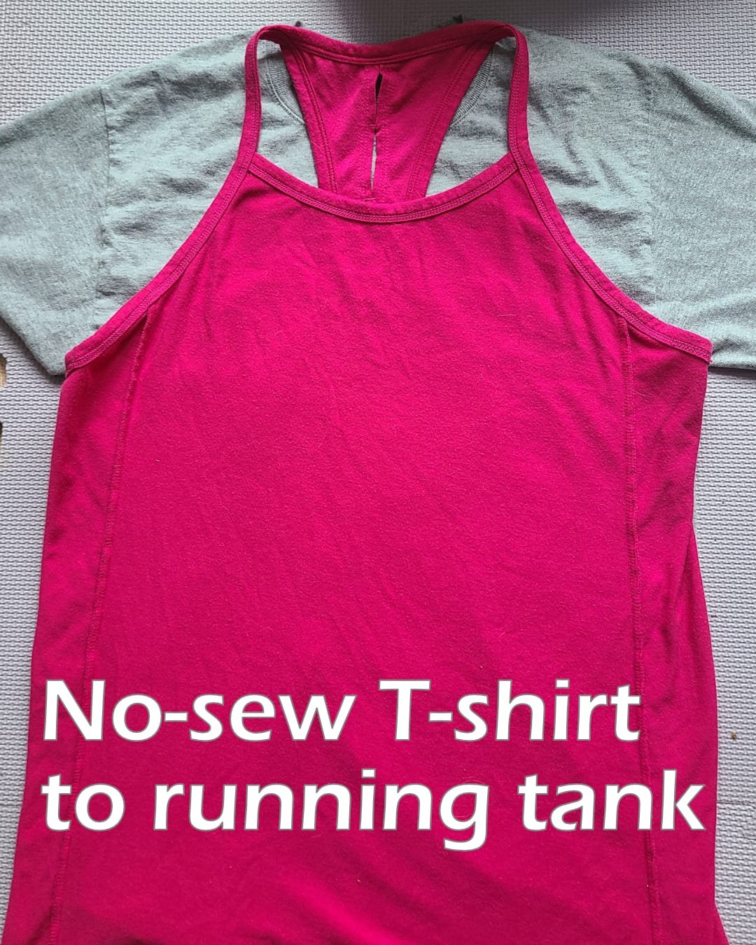 Since I returned to running a few years ago, it seems like I can never have enough running tops (to avoid constant laundry), but since I just get them sweaty anyway, I try not to buy a lot of new clothes for this purpose. Today at the Blog of Making 