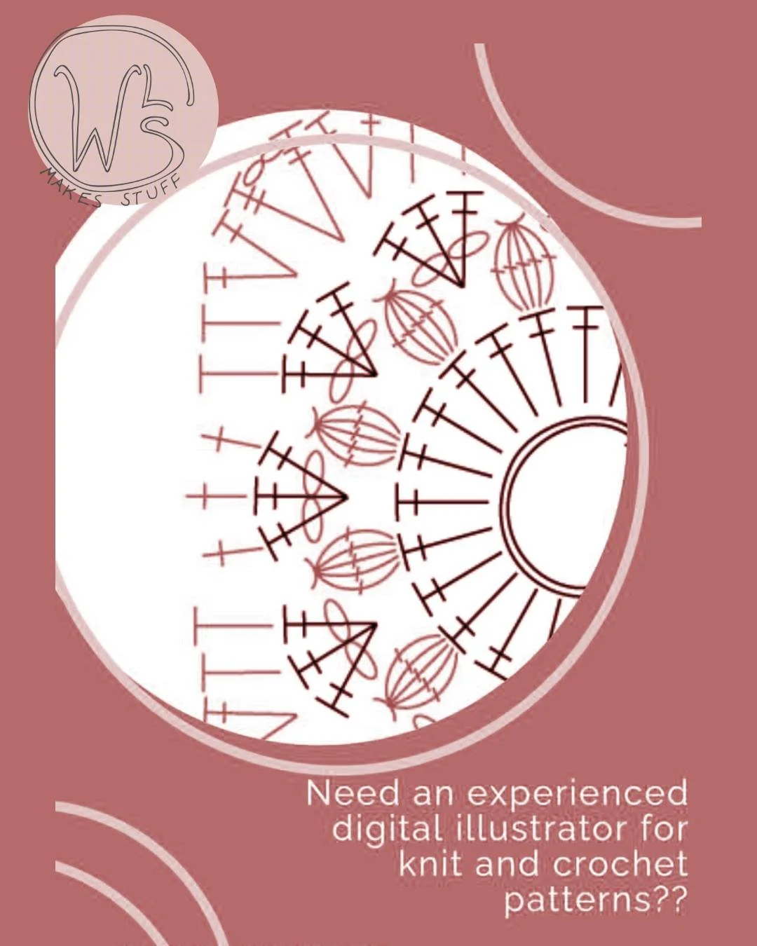 Is there a pattern you've been avoiding finishing because you know making the schematic, colorwork chart, or crochet chart will take you forever? Let me help! Illustration work is charged at a flat fee relative to the size of the final product and I 