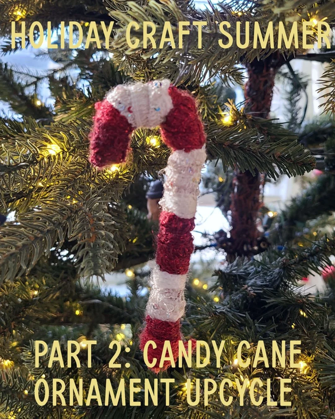 Holiday Craft Summer continues with the return of Procrastination Proof Crafts! (Yes, I did just put a blog series within a blog series.) Today one of the easiest ornament upcycles I've ever done -- and one that I've loved having on my tree for over 