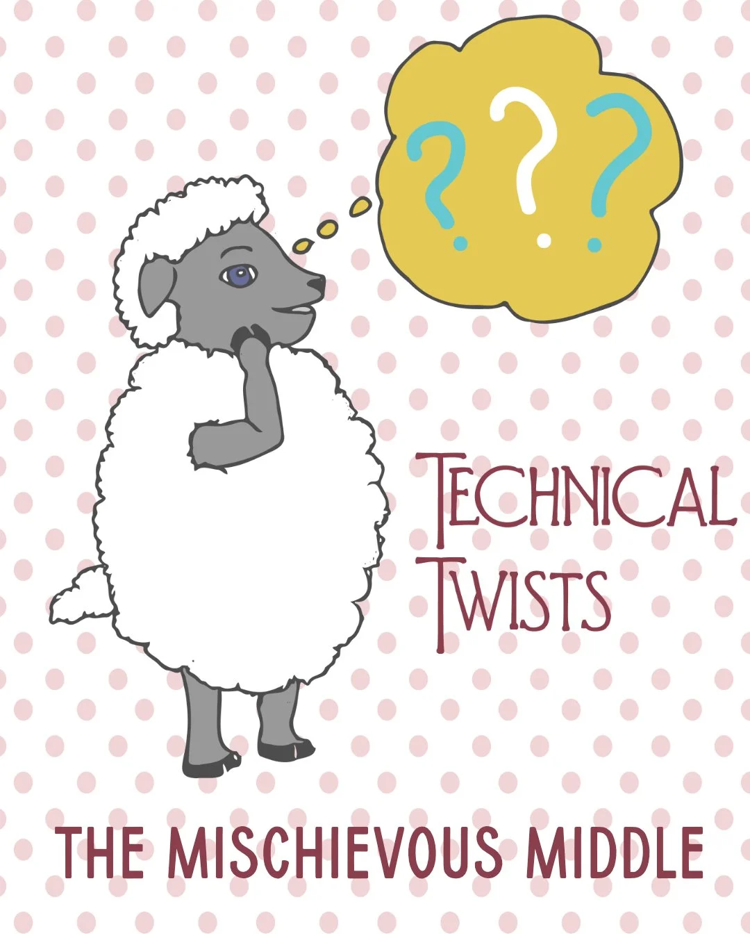 Today in the Blog of Making Stuff, Technical Twists presents a new tech editing case study! In today's Case of the Mischievous Middle, what seems like a simple check to make sure a 2x2 rib repeat on a shawl fits evenly across a row nearly trips me up