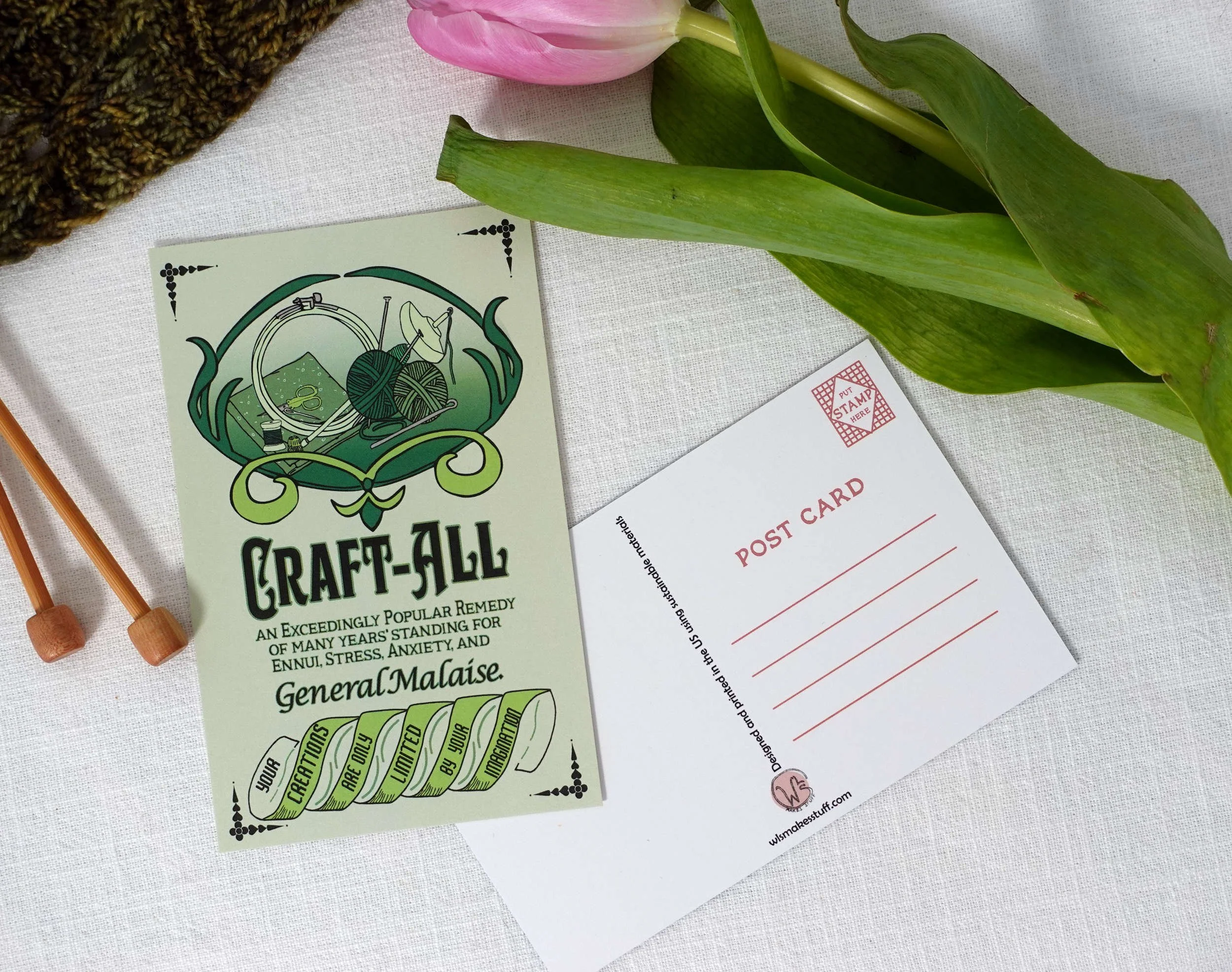 Craft All Postcard