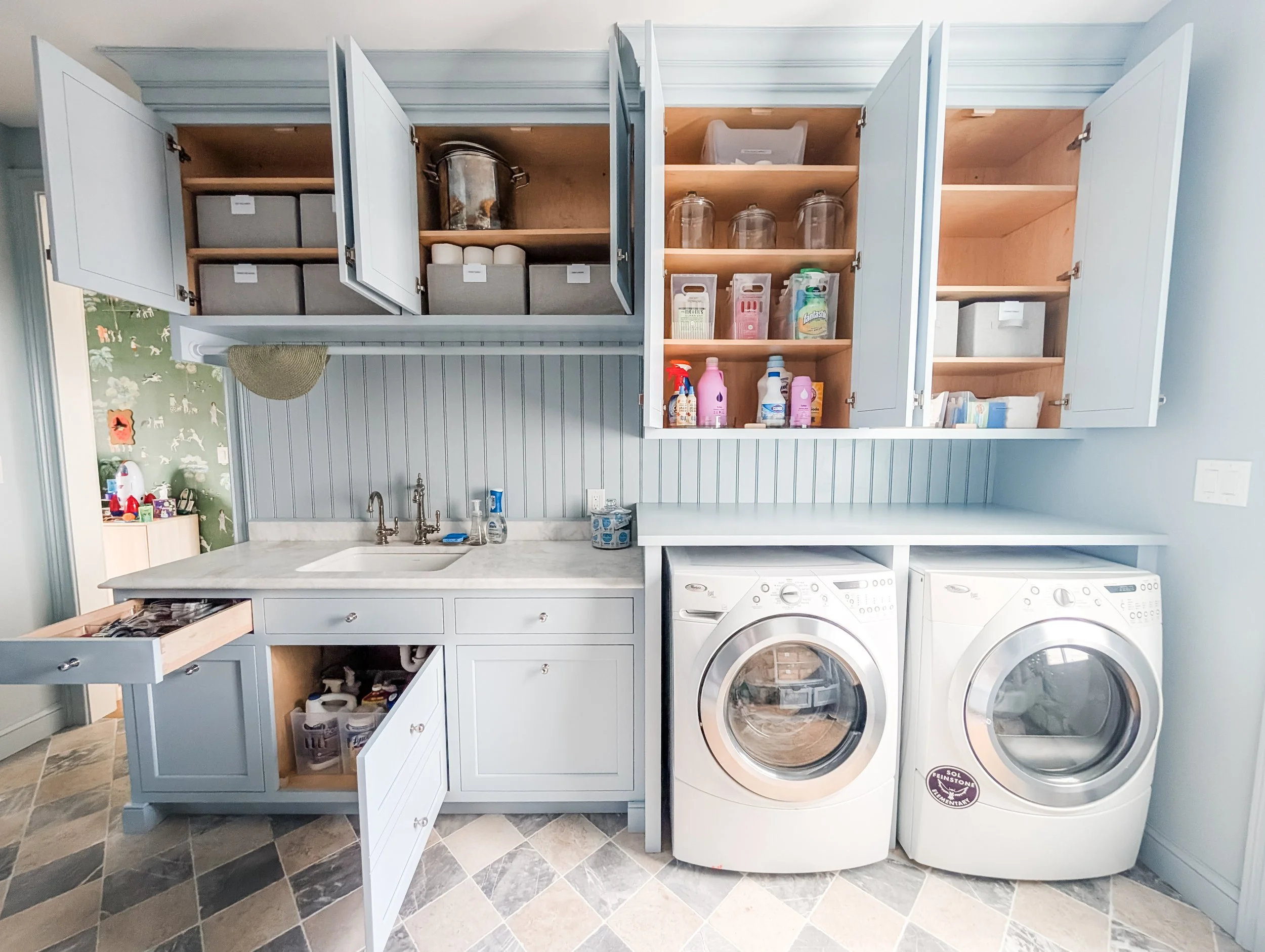 Laundry Room transformation 10/2025