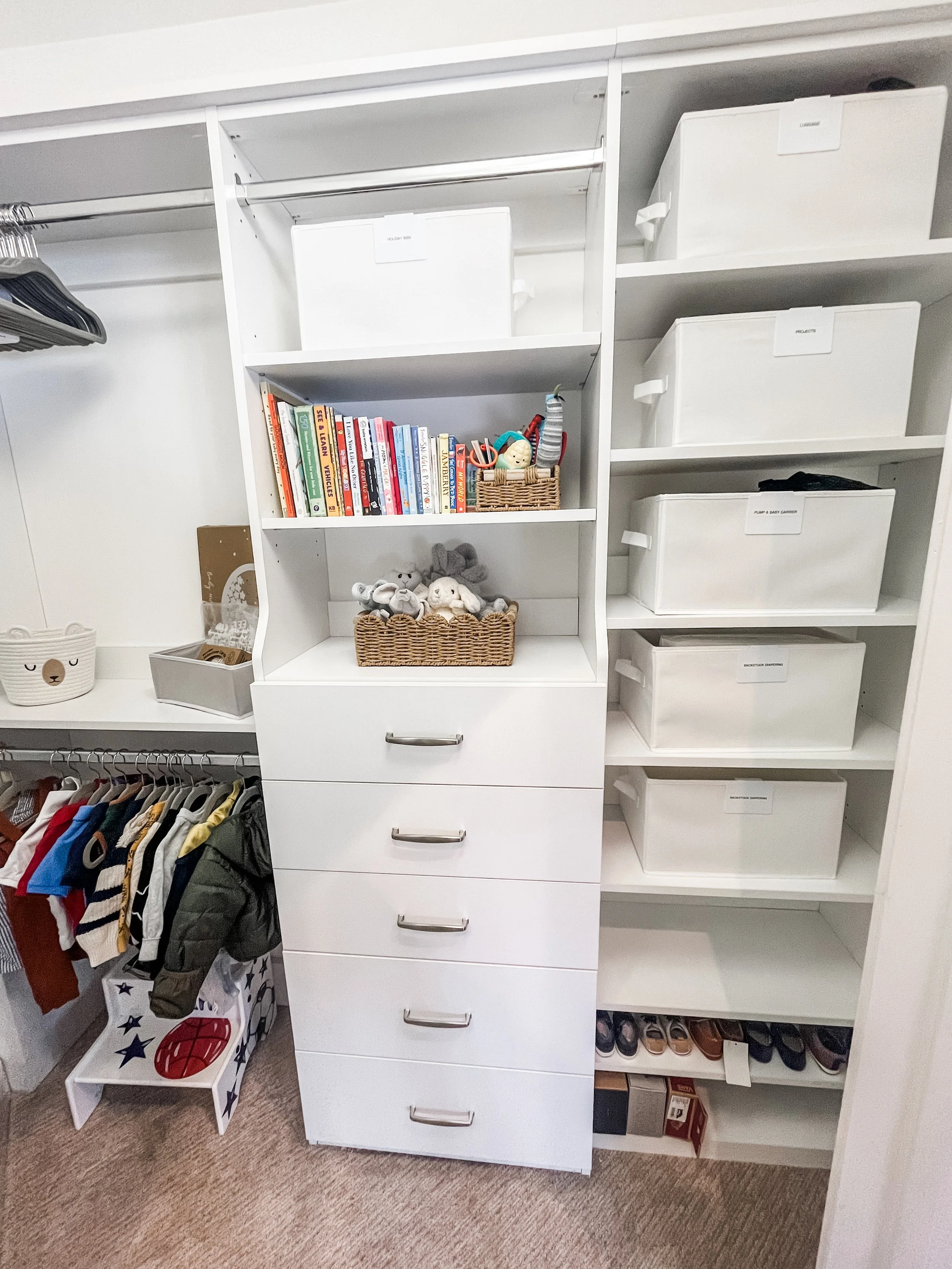 Boys closet transformation 1/2026