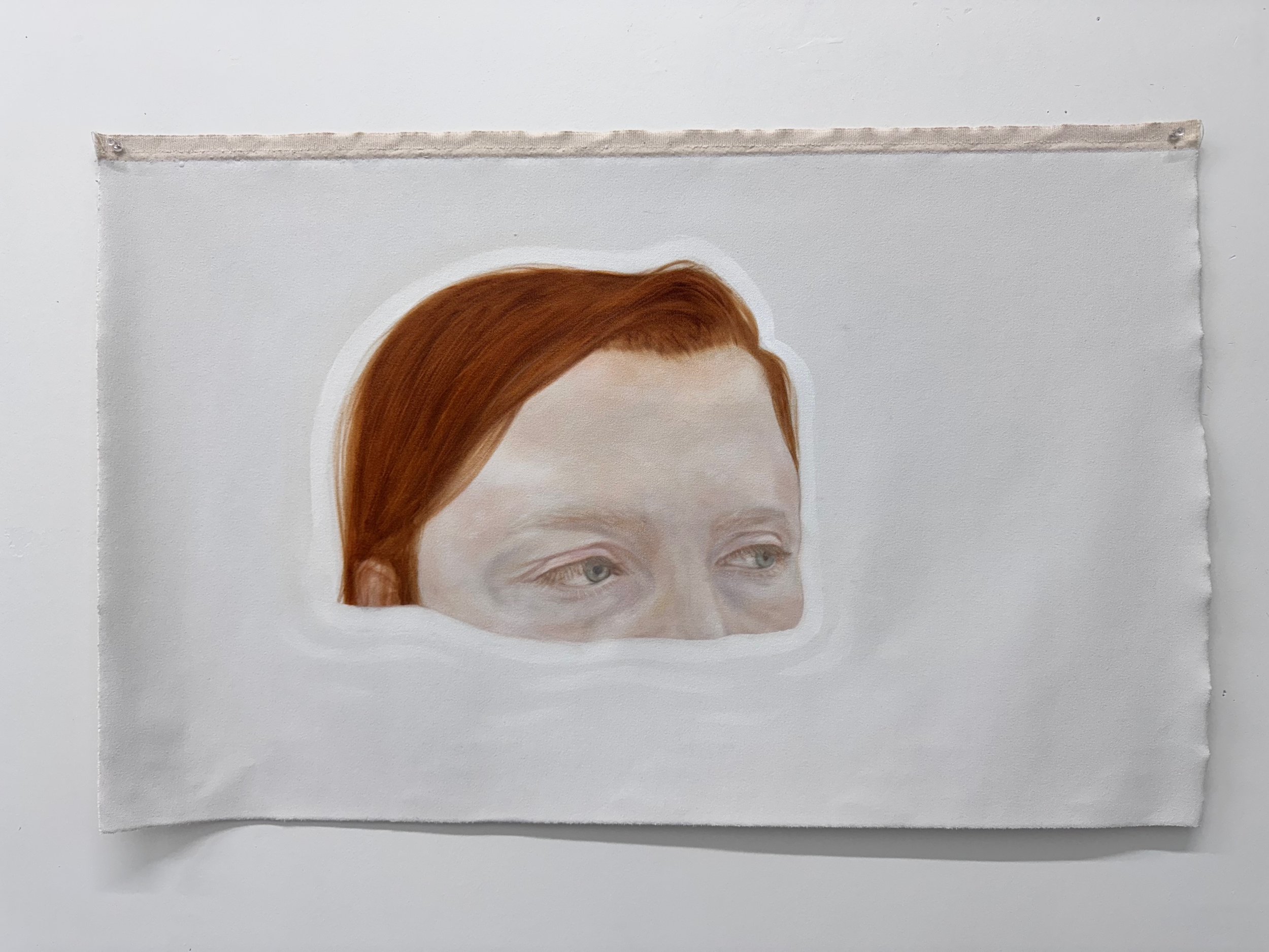 deeper still, 2025, oil on canvas, 23 x 36 in.
