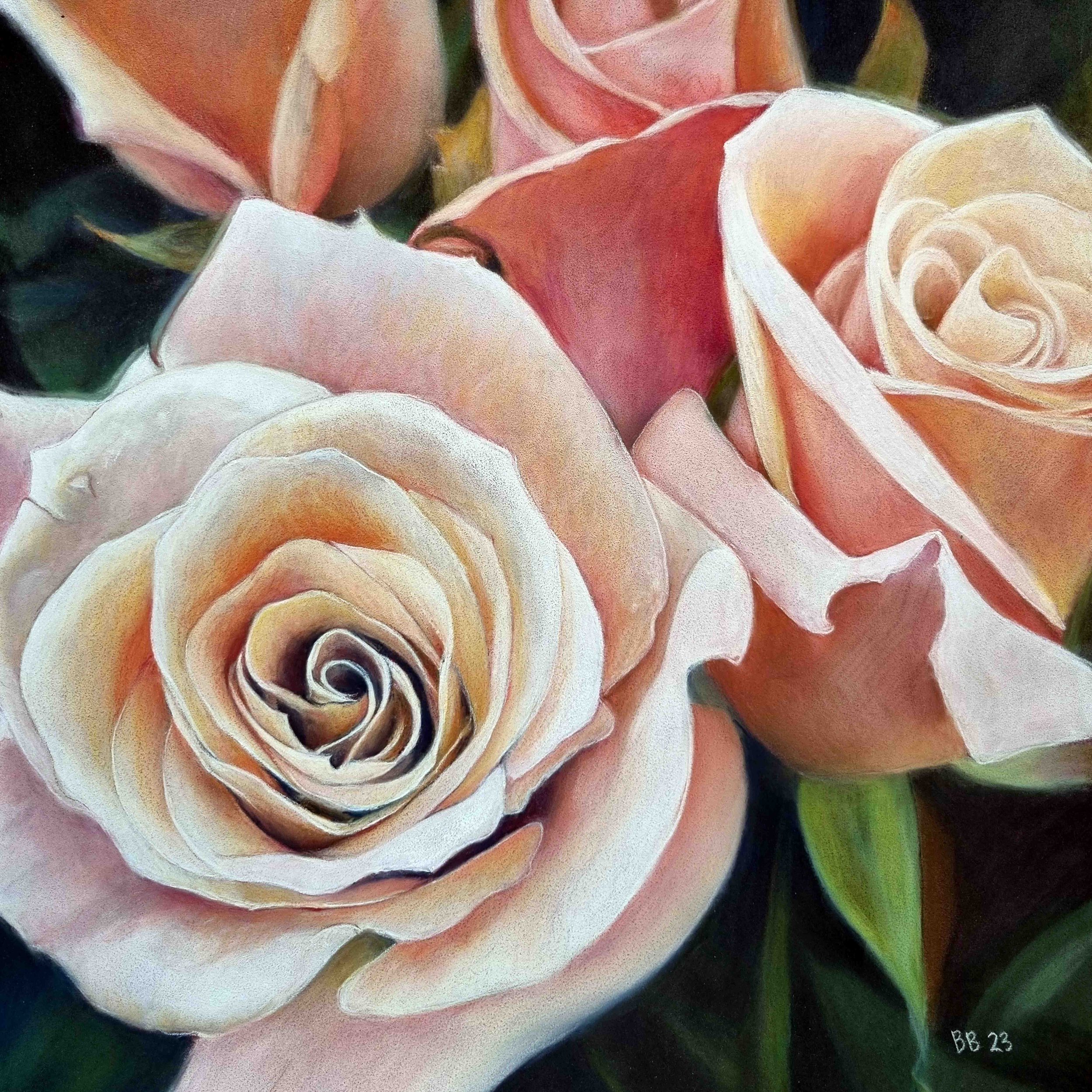 While the Children Sleep - 43cm x 43cm - $1200 - Available from the Welcome Swallow Gallery