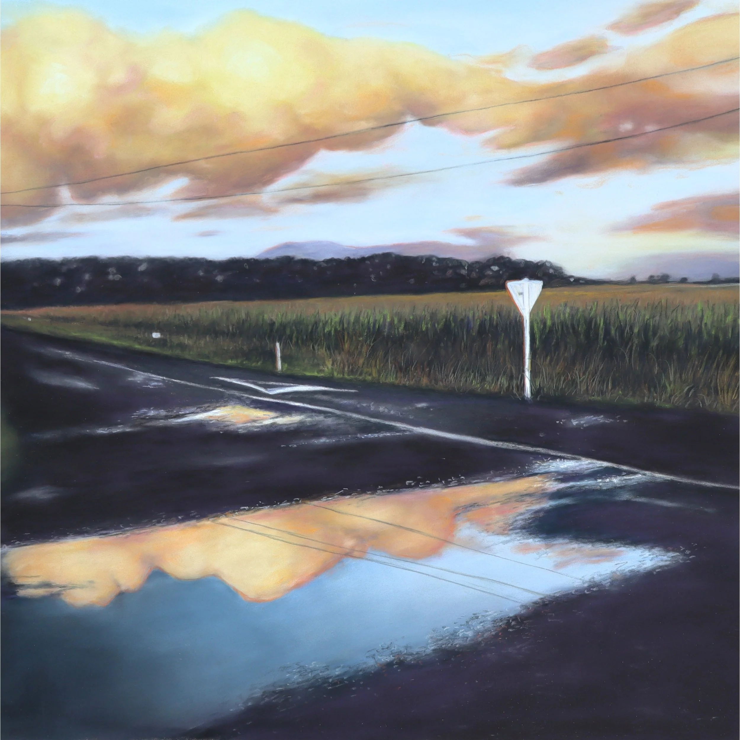 Giving Way - soft pastel