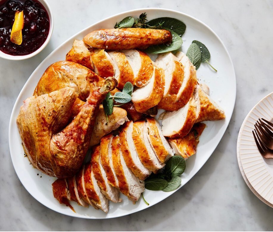 Let us do the Cooking!
🍁Thanksgiving Dinner To-Go🍁
Each package feeds a family of Four.

Fully-cooked dinner for pick-up on Wednesday, November 23rd - will include he-heat instructions.

10-12lbs Whole Organic Turkey
Apple Cider Gravy
Cranberry Sau