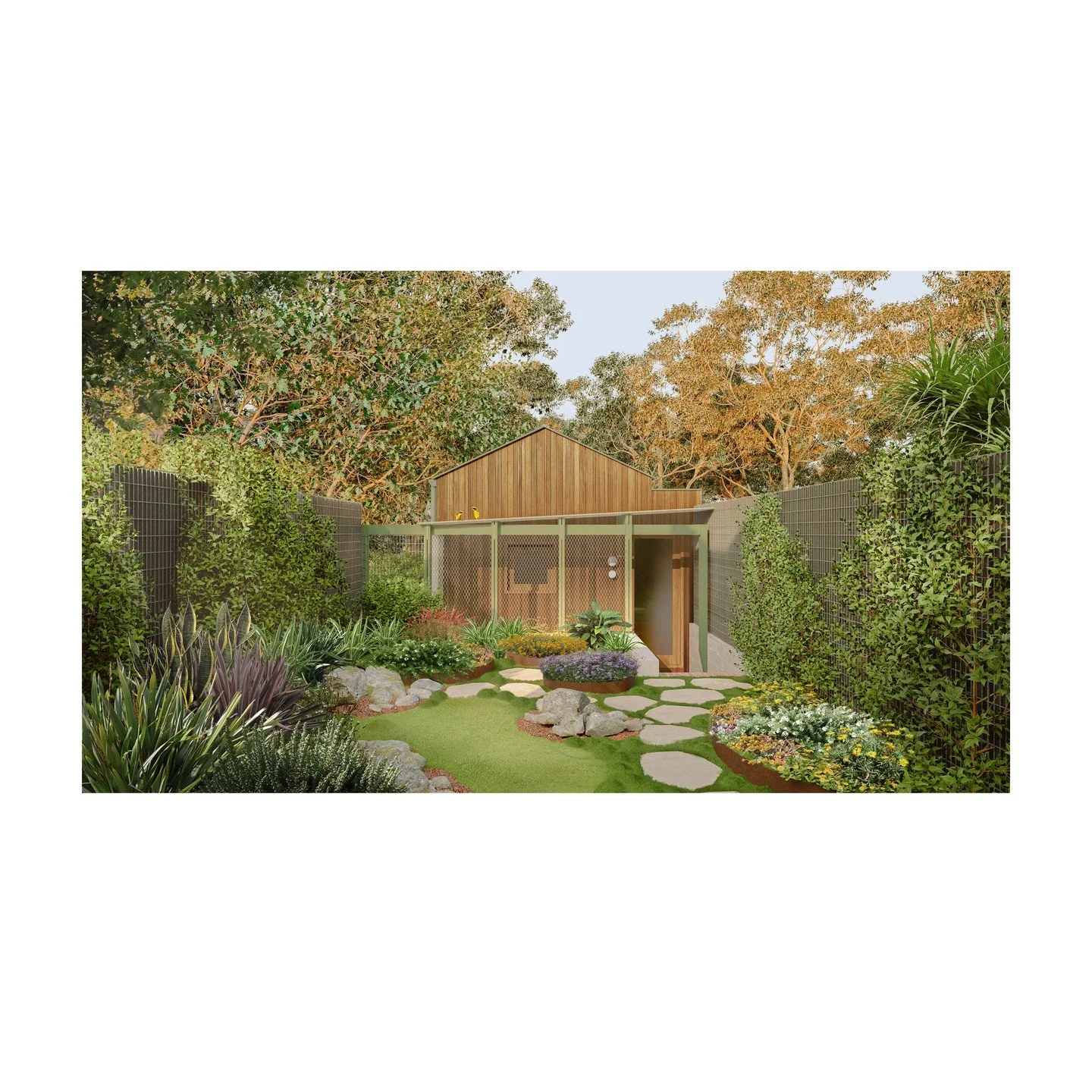 On our drawing board - The Garden Studio

-- 𝗔𝗻𝗻𝗮𝗻𝗱𝗮𝗹𝗲 𝗖𝗮𝗻𝗼𝗽𝘆 --

Perched above the rear lane and lifted into the neighbouring tree canopy, this small garden studio becomes a quiet retreat immersed in green.

Modest in size but rich in