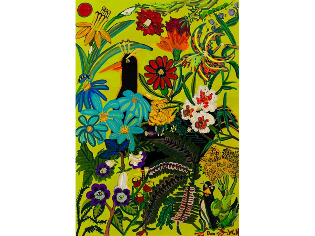 Bird in Garden, 2022