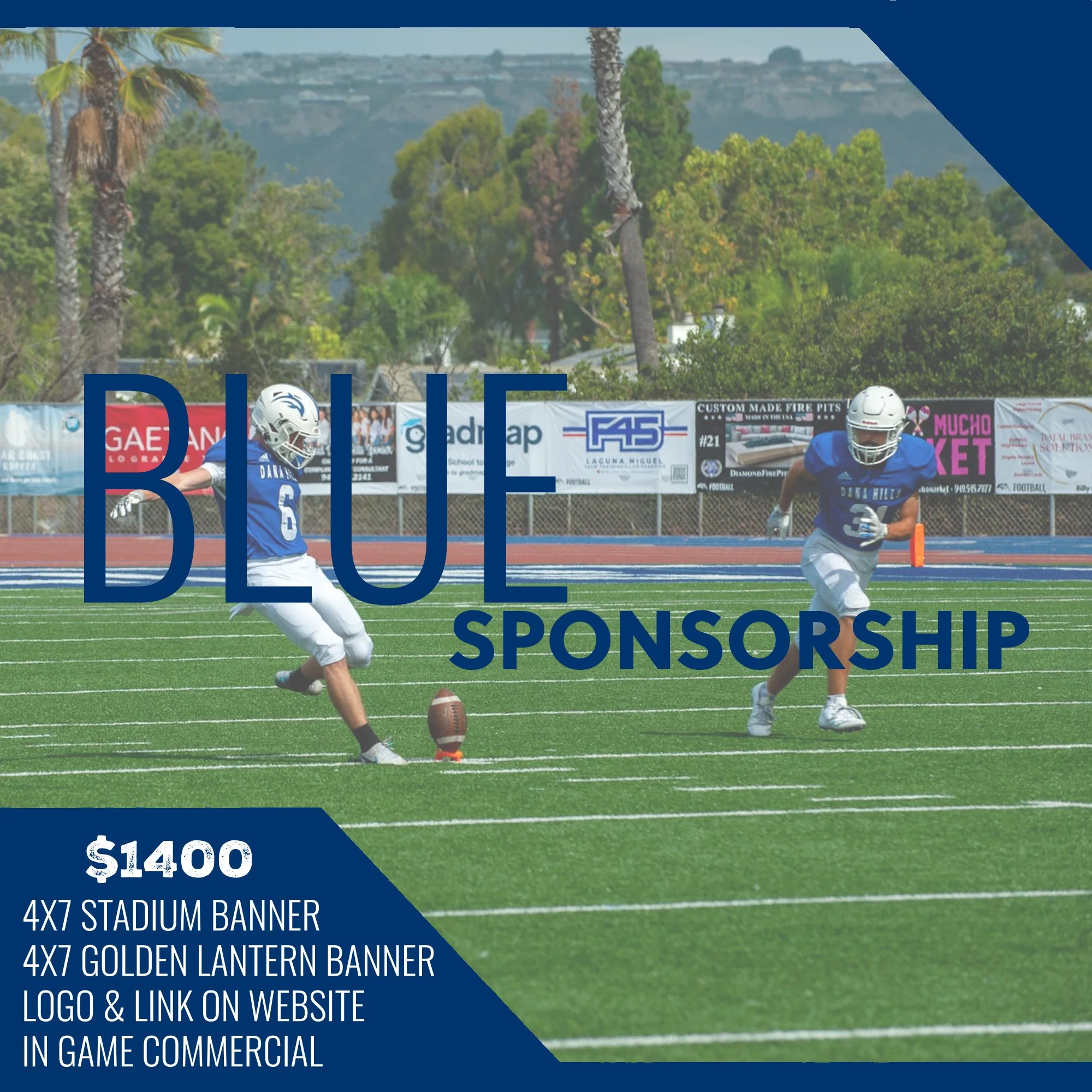 Sponsorship Blue Package