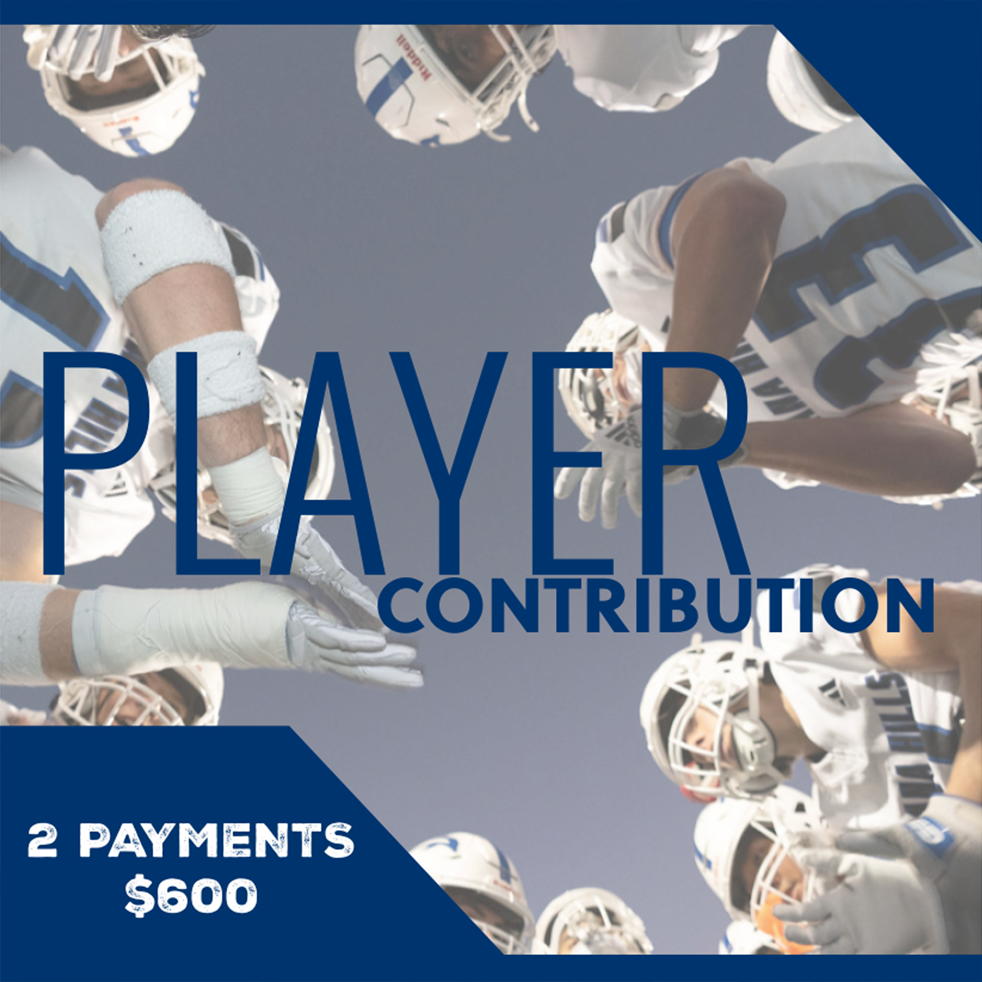 Player Contribution - 2 Payments of $600