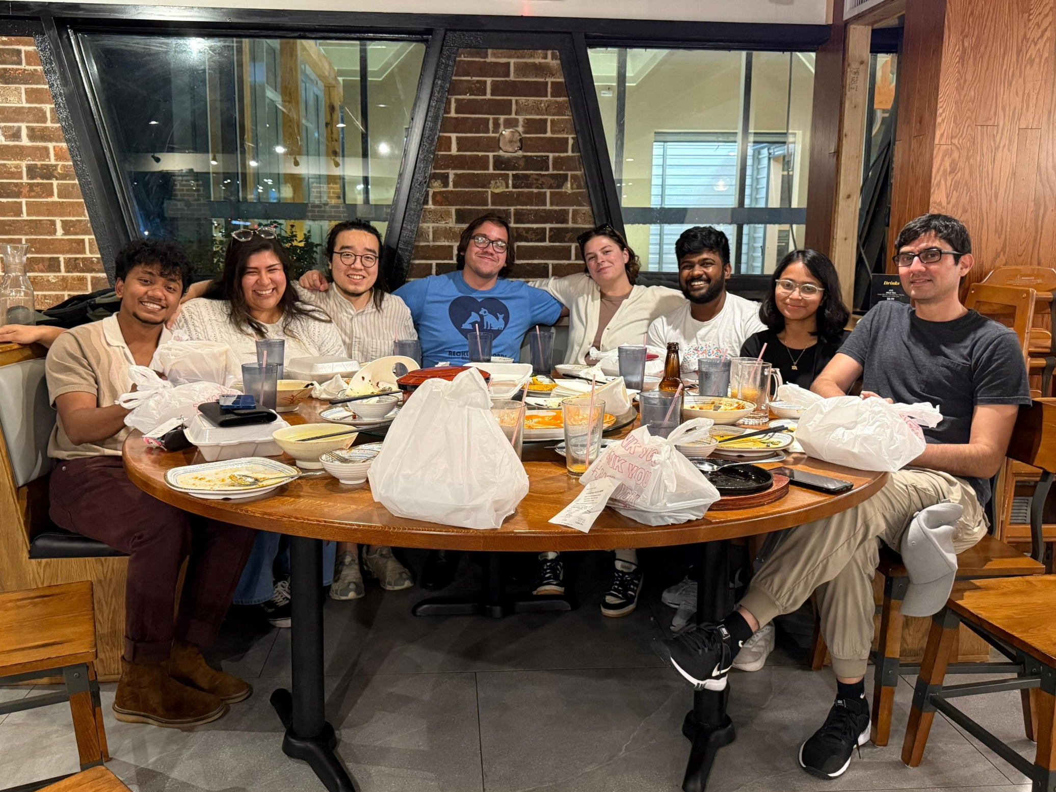 Grad student dinner - July 2025