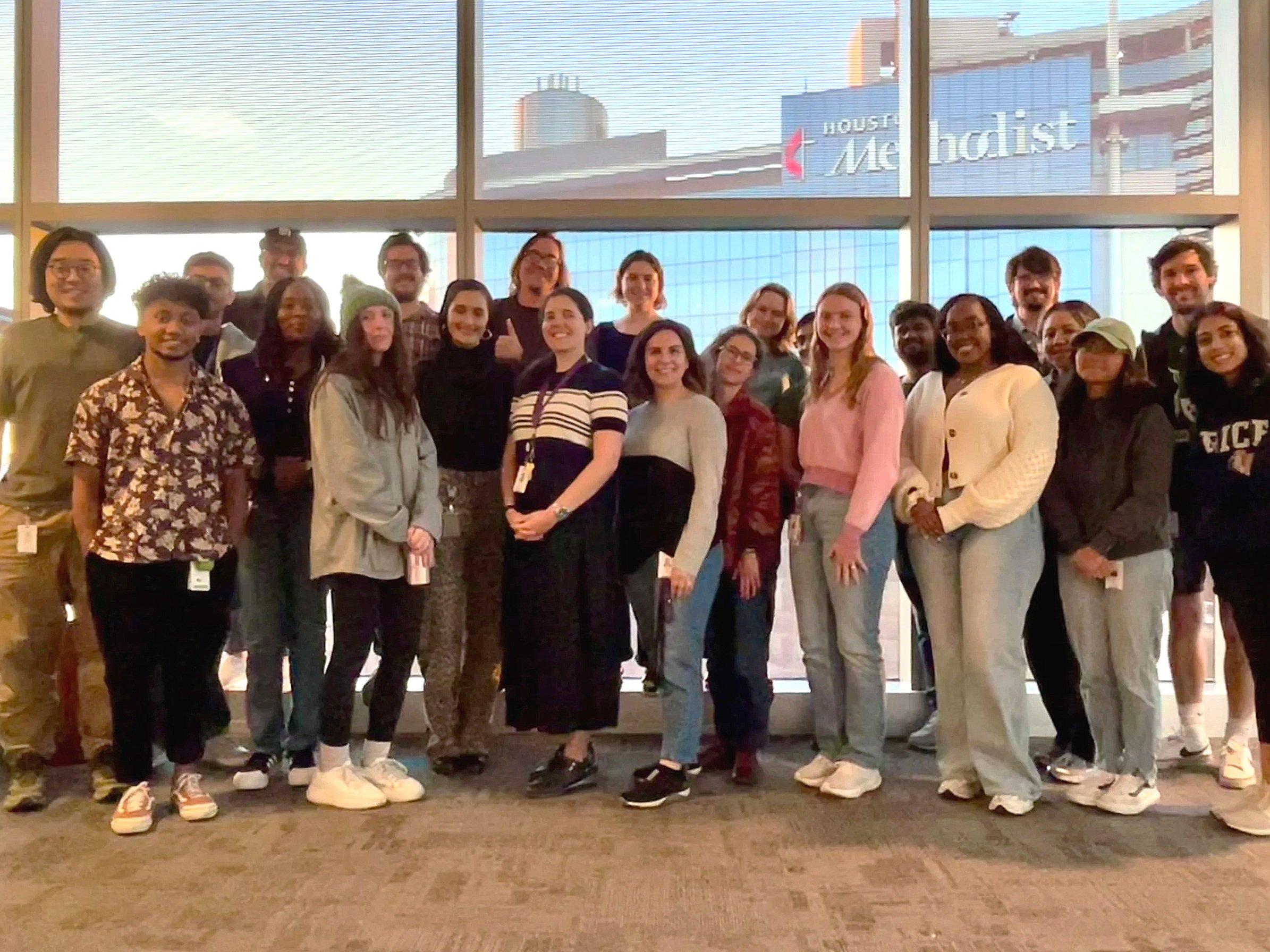 First joint lab meeting with the Arey lab (w/o Steven) - November 2025