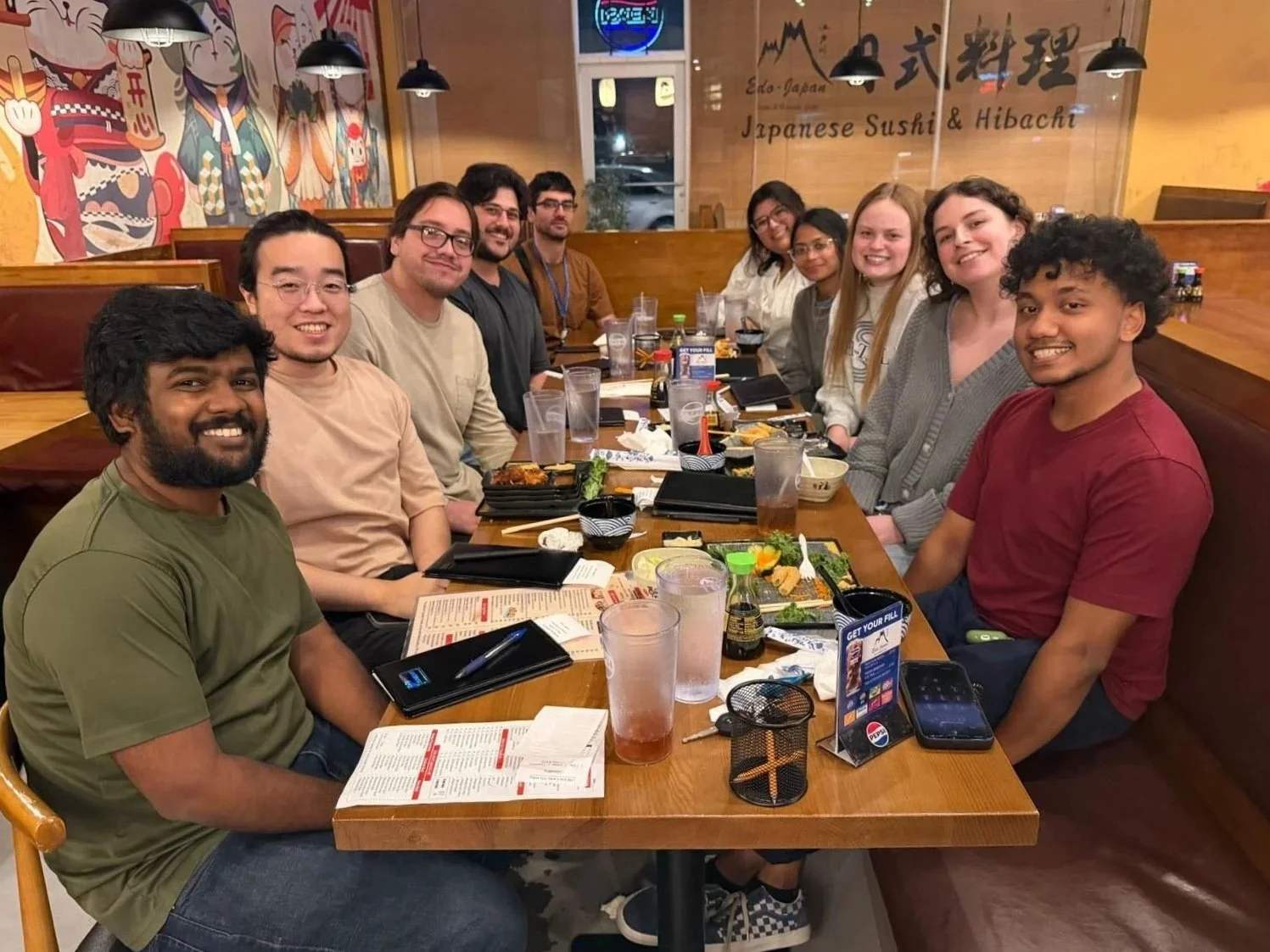 Grad student dinner - May 2026