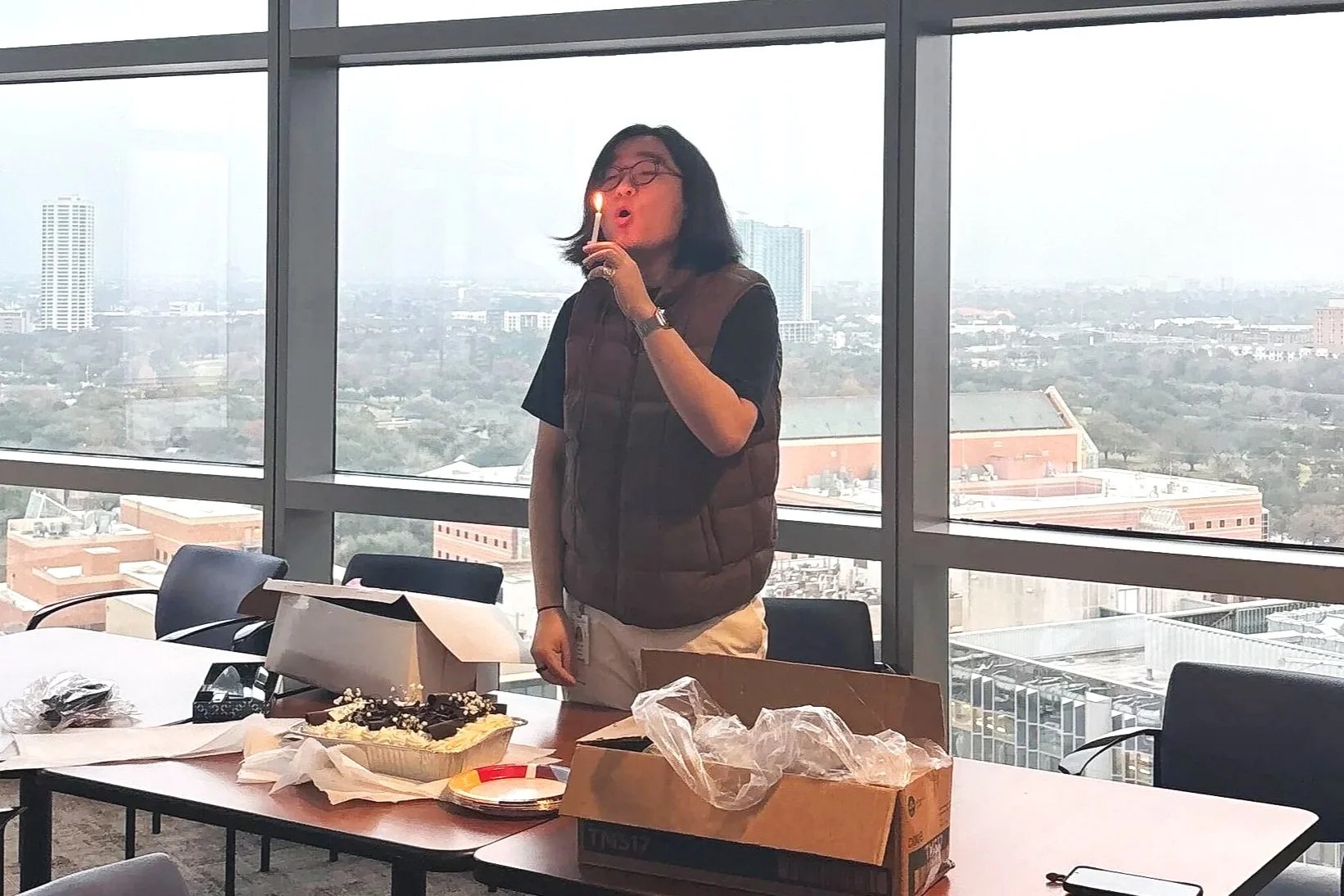 Only one person blowing out birthday candles like this - January 2026