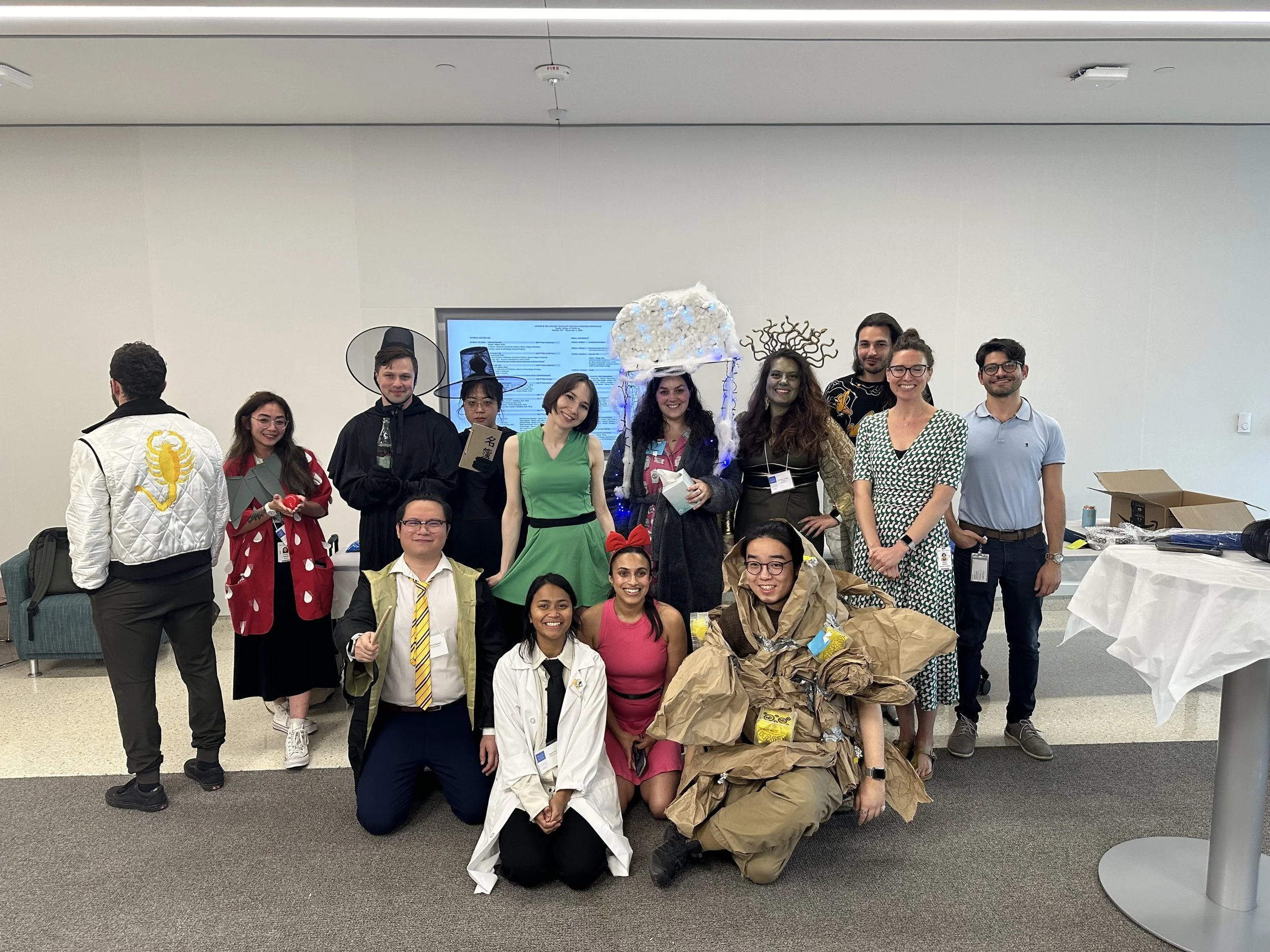 Guo-Teng won the CCB costume contest as lipofuscin - October 2024
