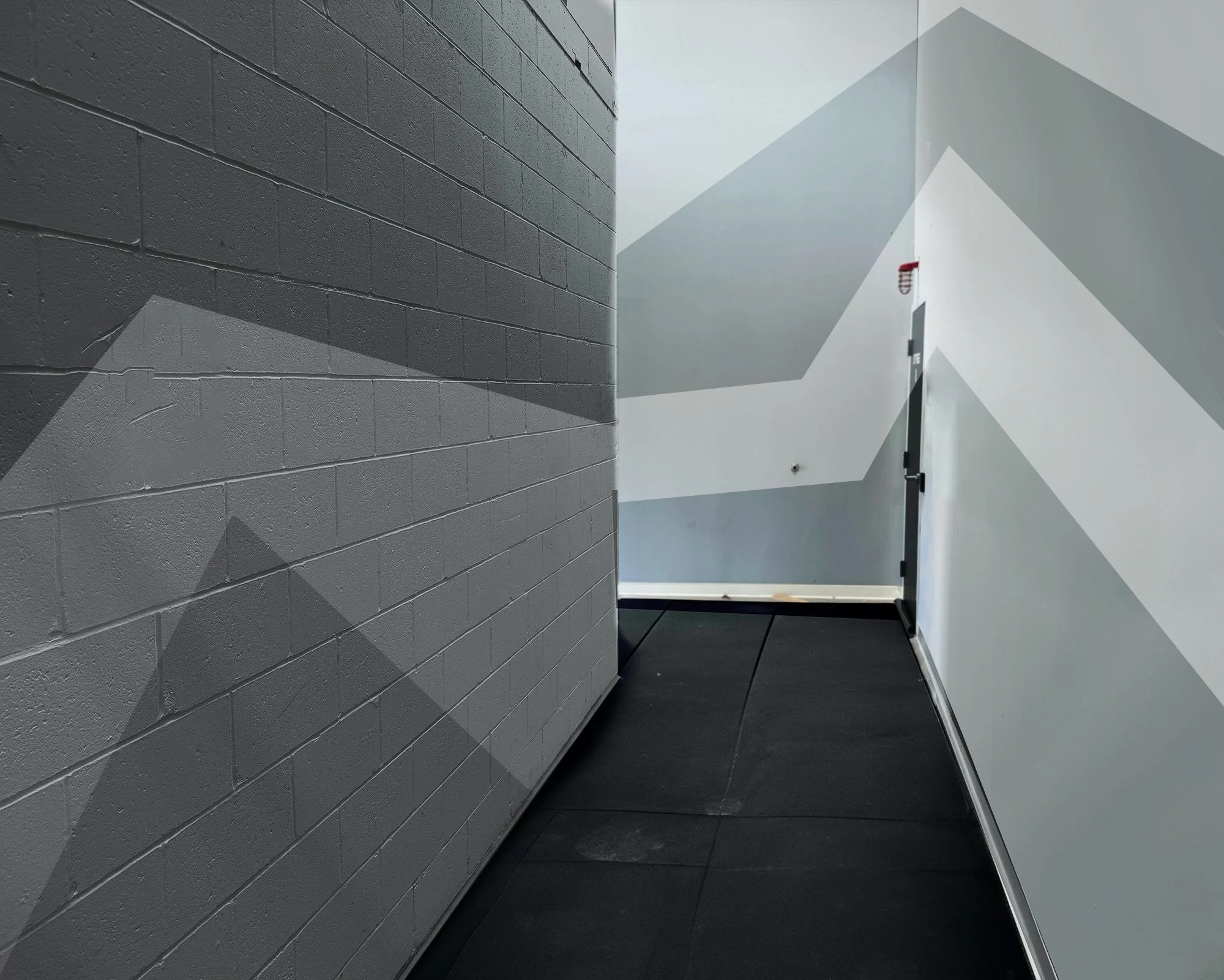 1/3 Hallway mock up for commercial