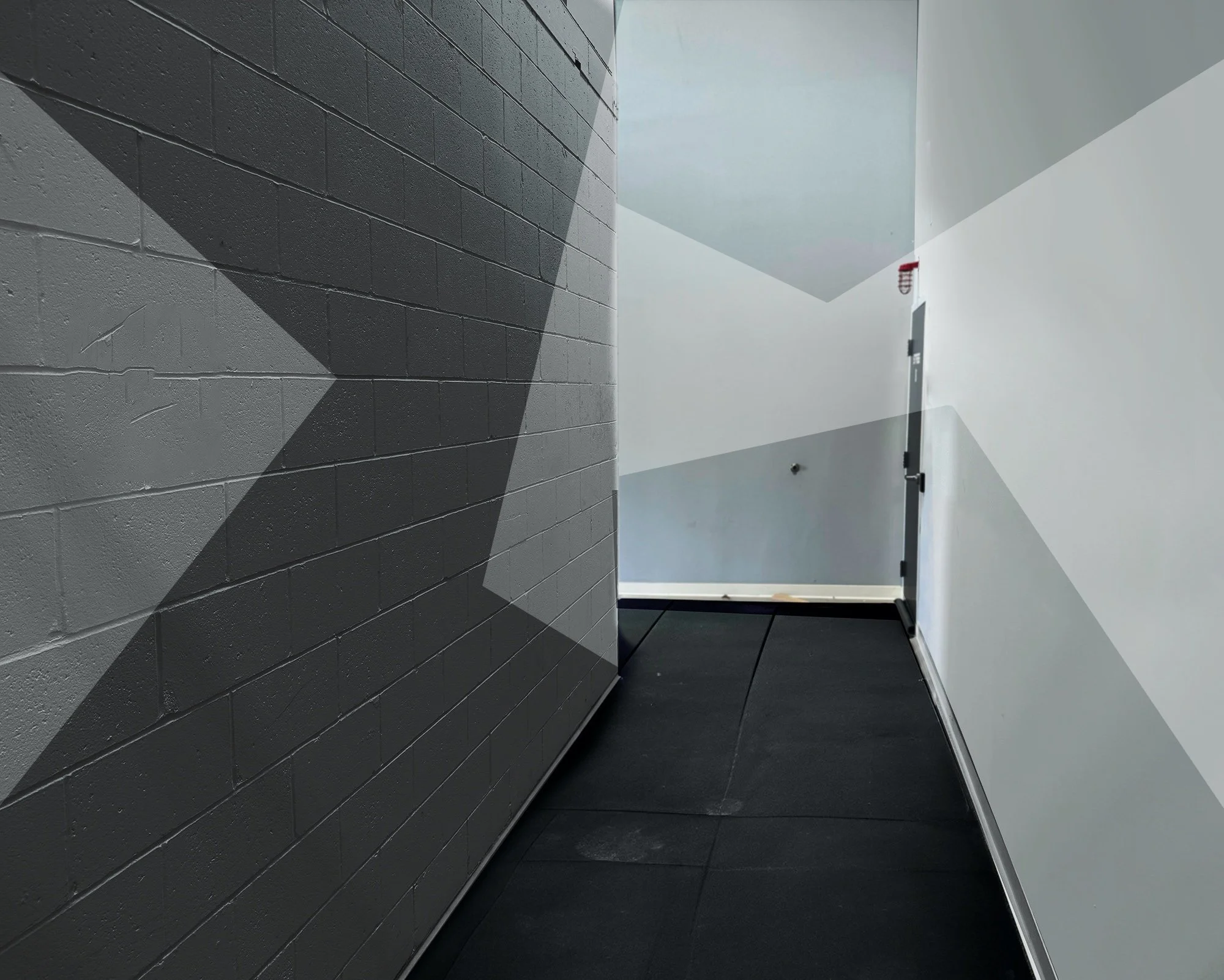 2/3 Hallway mock up for commercial (client decided to use this one)