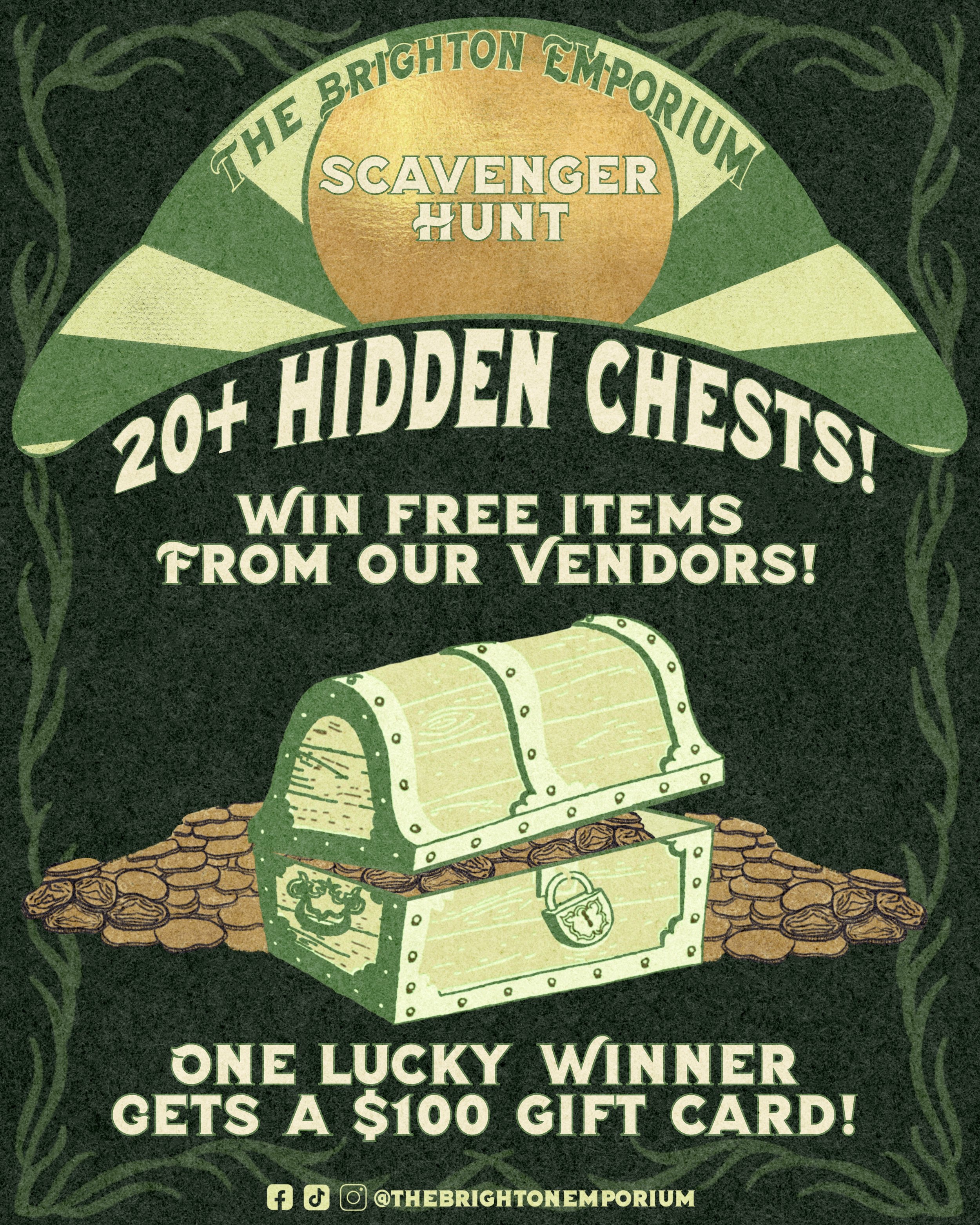 2025 Holiday event announcement for social media 