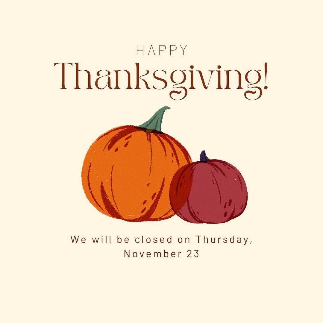 Lou's Chicken Shop will be closed for Thanksgiving. We wish everyone much love and peace with your family and friends 🙏
