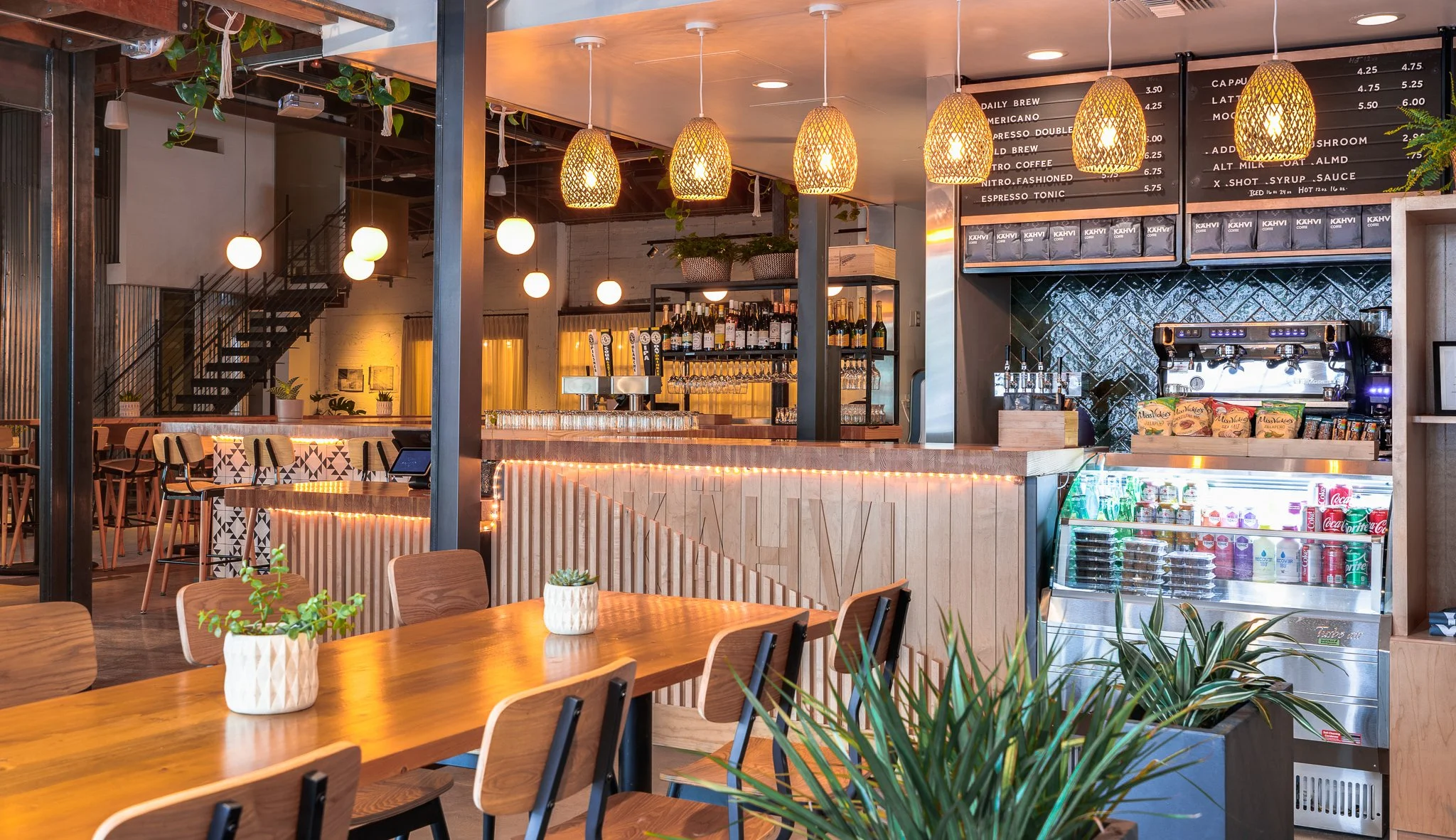 Kahvi Coffee in Downtown Phoenix, AZ.