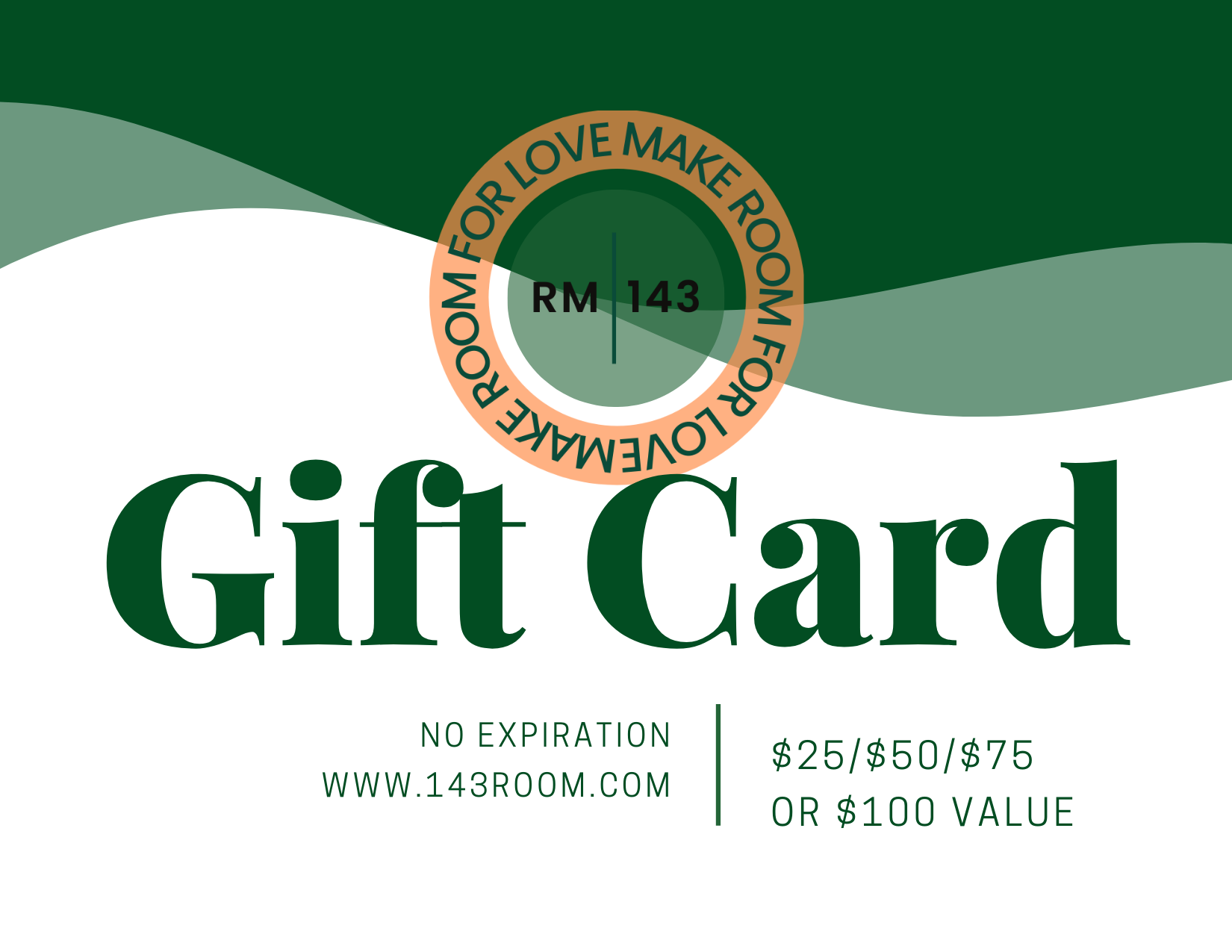 Room 143 Candle Co. Gift Card