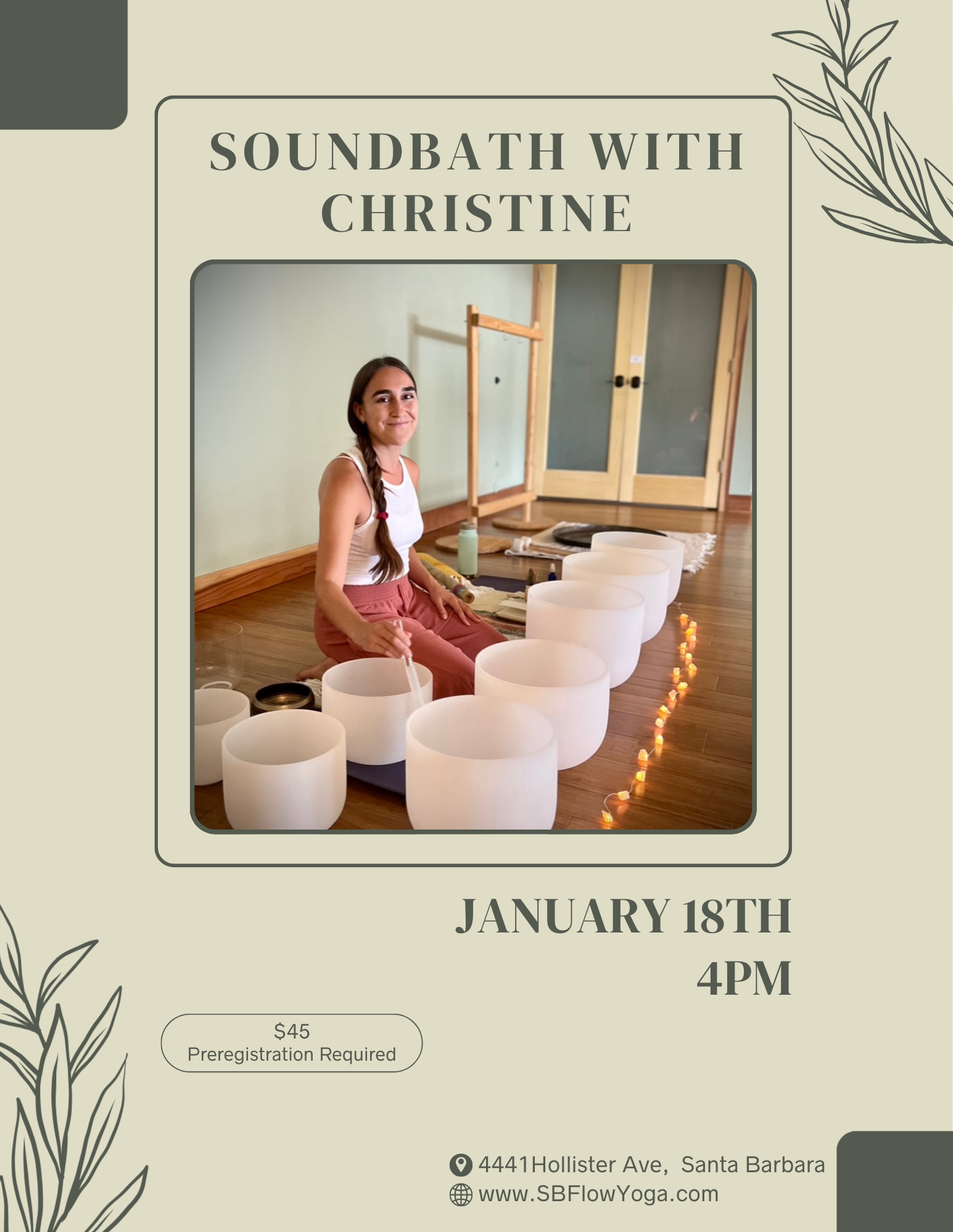 Soundbath with Christine