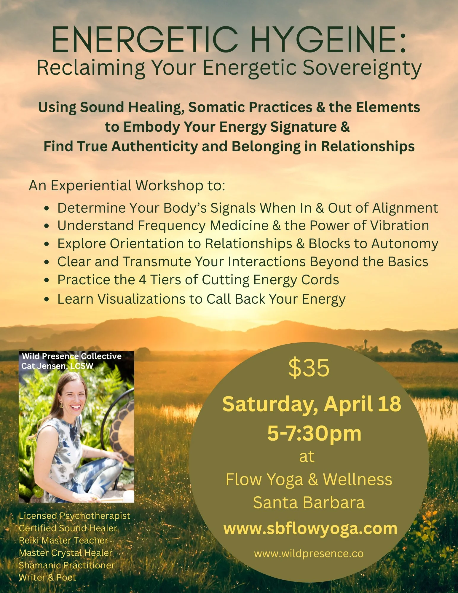 Energetic Hygiene: Reclaiming your Energetic Sovereignty