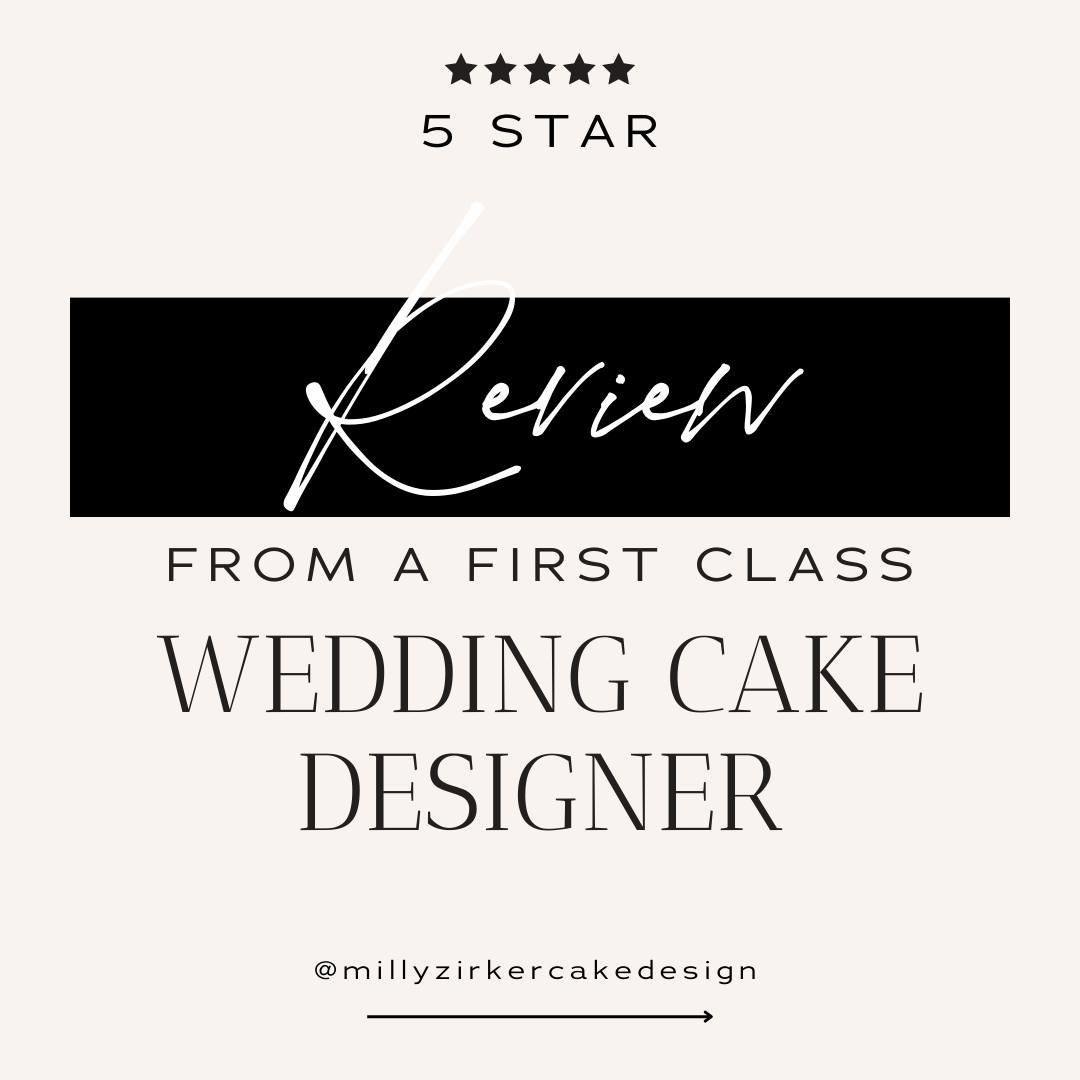 Wow, what beautiful words from a truly beautiful client. If you haven't already seen Milly's wedding cakes, please go and take a look, they are PHENOMENAL - @millyzirkercakedesign 😍.

Milly made my job as a copywriter extremely easy because she spok