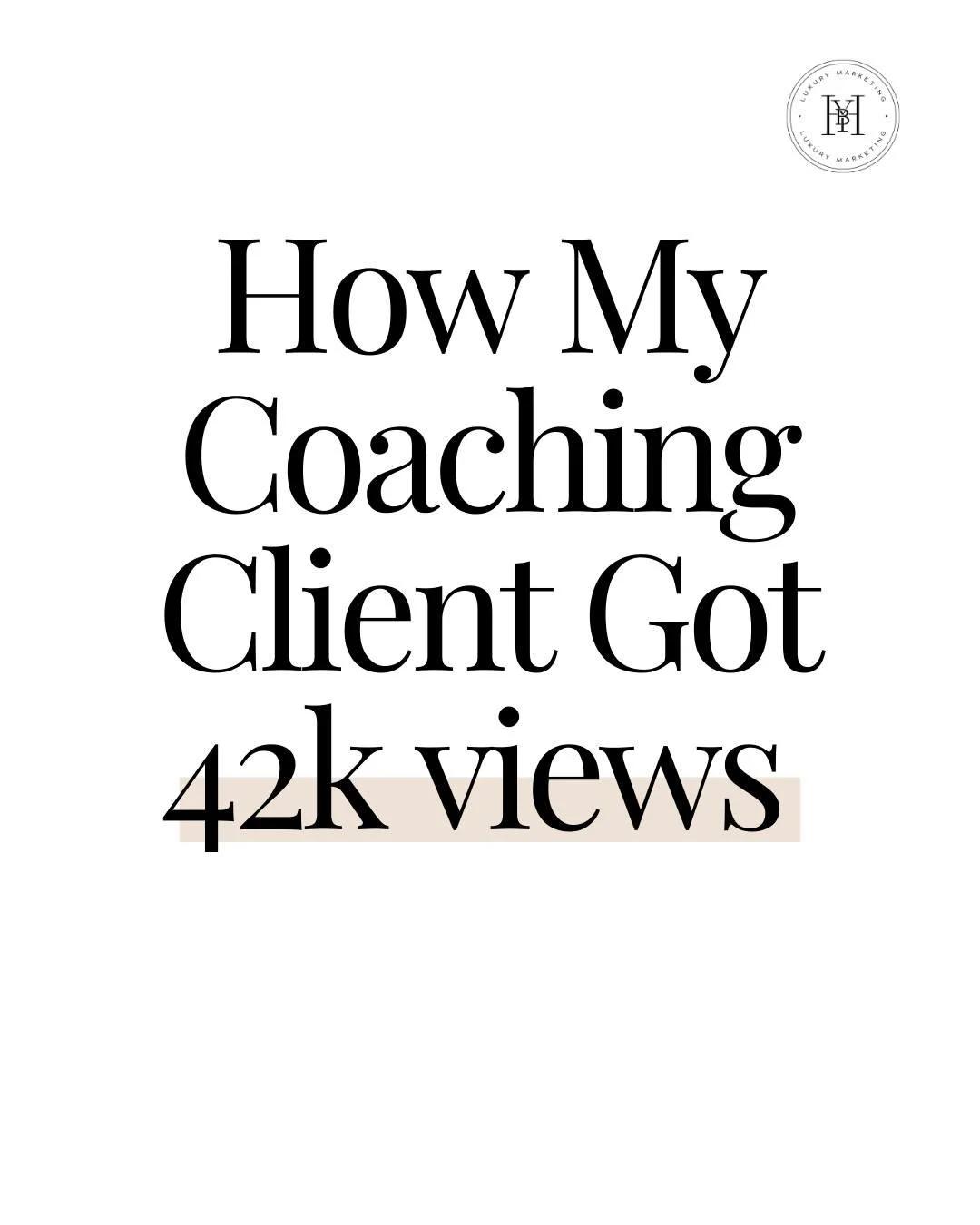 Most people think niching their content is the golden rule 💰 
and it is, but only for the middle and bottom of your funnel. 

But the very top of your funnel works differently. 🤔

Luxury clients are a small slice of the internet.
They&rsquo;re not 