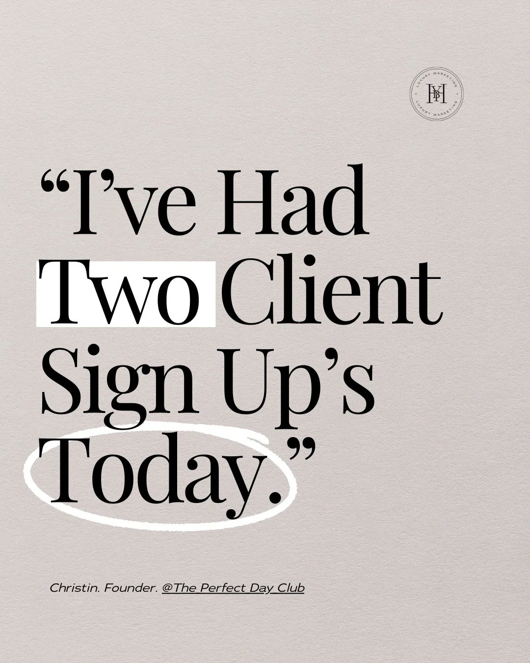 Well done to my amazing client Christin from @the_perfect_day_club (who looks very much like the beautiful Natalie Portman, who agrees 😄?) 

We spent a lot of time back and forth, changing and refining her wedding brochure, so to hear she got 2 sign