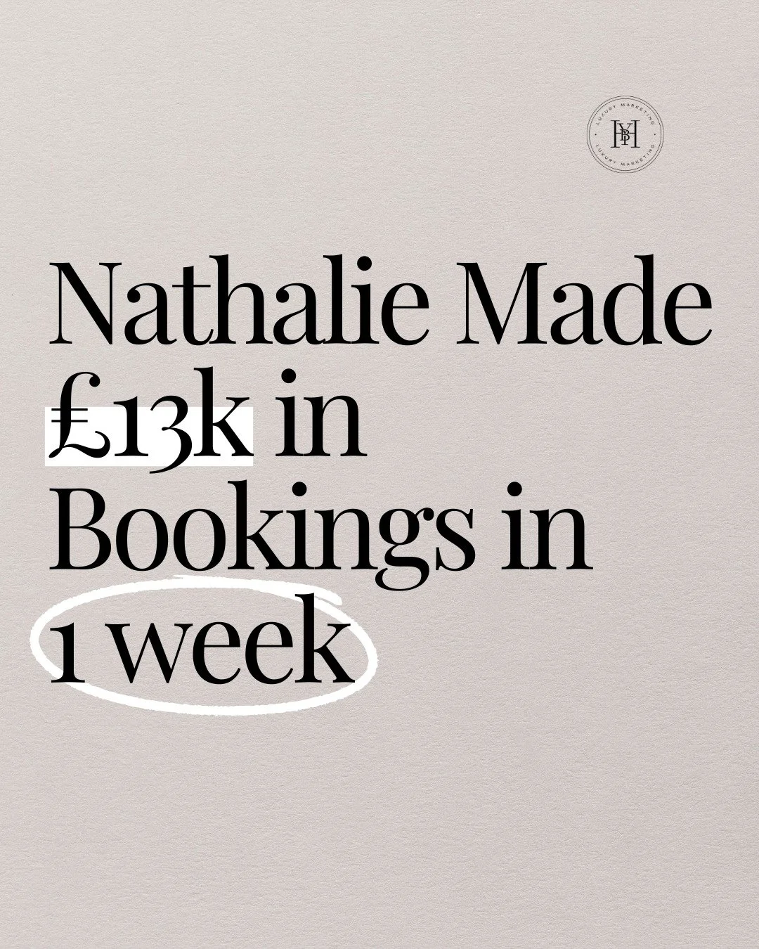 Before Nathalie from @somersetblooms joined she was feeling lost with her strategy, she had invested in new brand visuals but had no idea how to create a brand and marketing strategy to support the brand makeover. 

She got stuck into the course and 