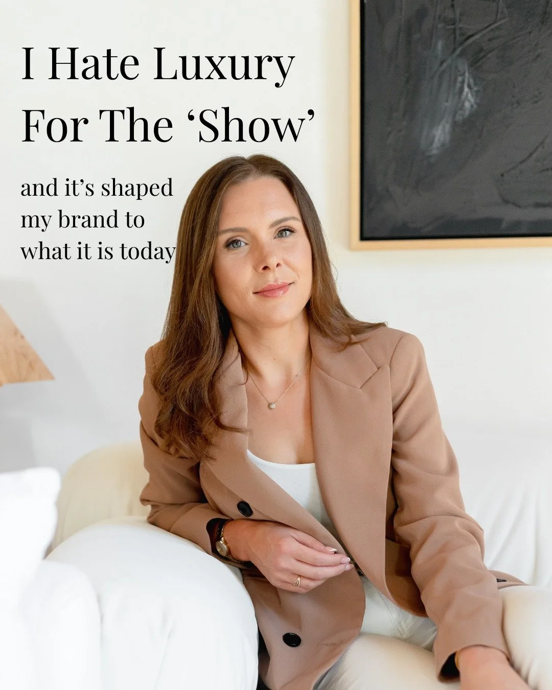 Luxury doesn't mean changing yourself to fit a boring mould. 

It means understanding your differences as a wedding business owner and polishing those differences to a high-standard. 

That is how you become an irreplaceable wedding brand. After all,