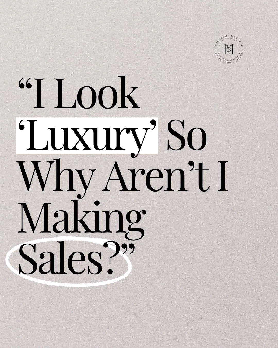 Sometimes it's not that you don't look 'luxury' enough. 

It's that your grid is like watching paint dry. 😬

We live in a world where everything has been seen and done before. 👀 🌍

And sadly, even your most spectacular weddings aren't enough to dr