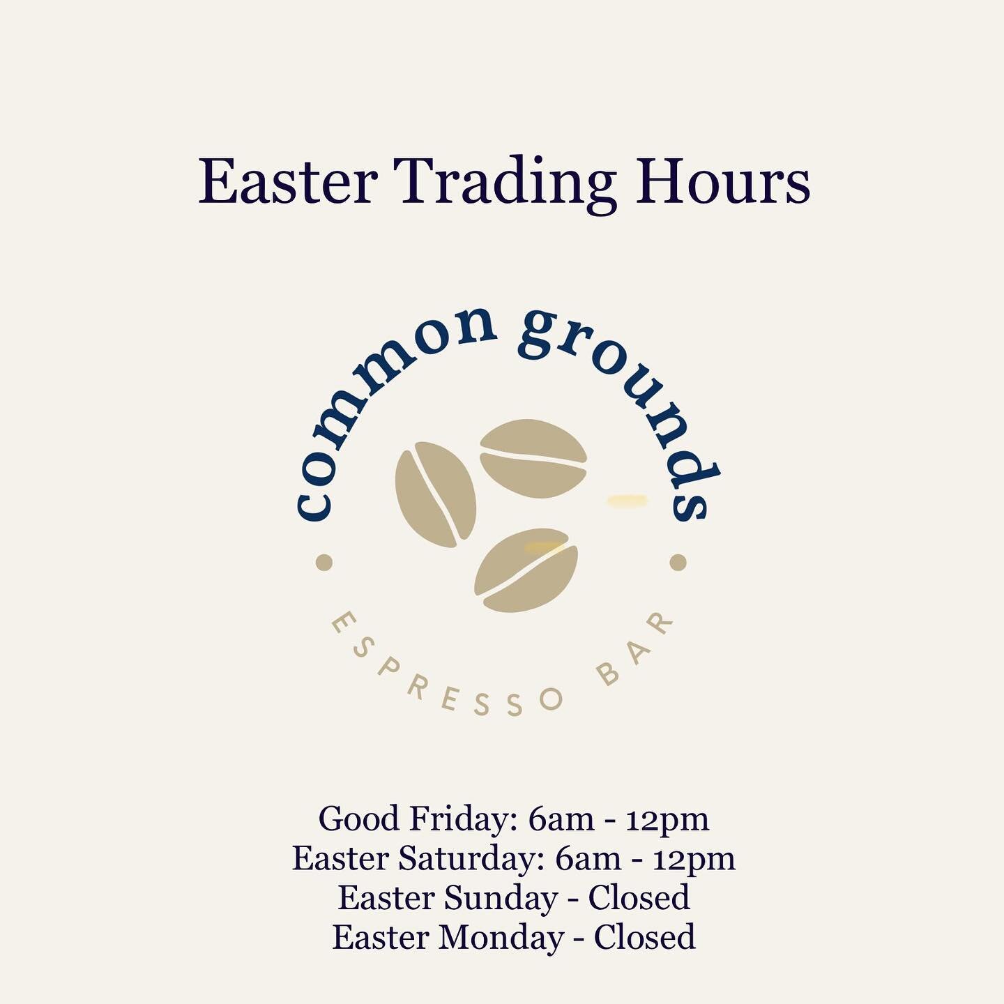 🐣🐰🐰We will be open on Good Friday and Easter Saturday to make sure you are caffeinated for the Big Day&hellip;&hellip;.. 6 sleeps until the easter bunny arrives 🐰🐰💙 
#coffee #gymea #sutherlandshirebusiness #sutherlandshire #easterhours🐥