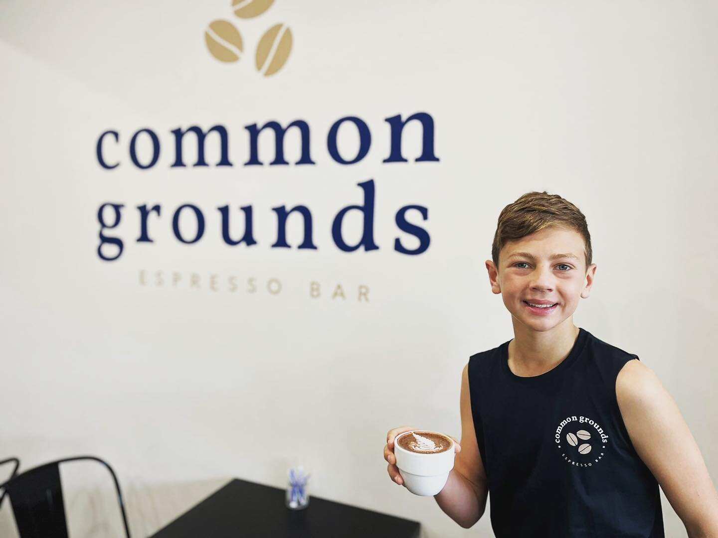 CG&rsquo;s first ever customer sporting his  official merch 🥳☕️🙌 @mrsheff @heffernanbrett 

#coffee #number1 #espressobar #gymea #sutherlandshire
