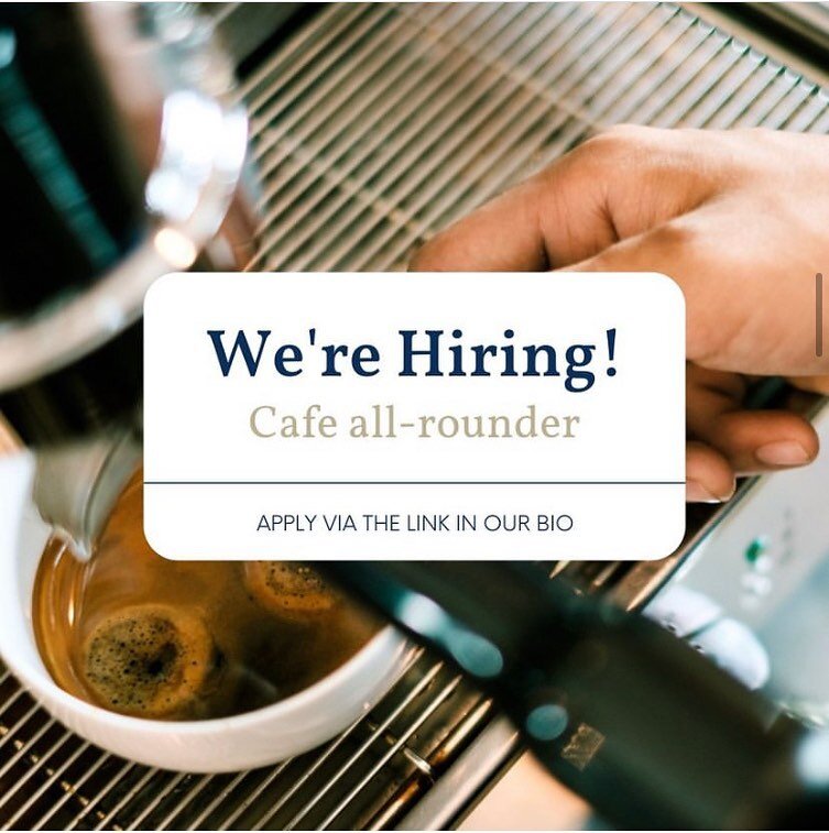 We are hiring!! Send us an email details in Bio or pop in and see us!
#sutherlandshirehire #cafestaff
#espressobar