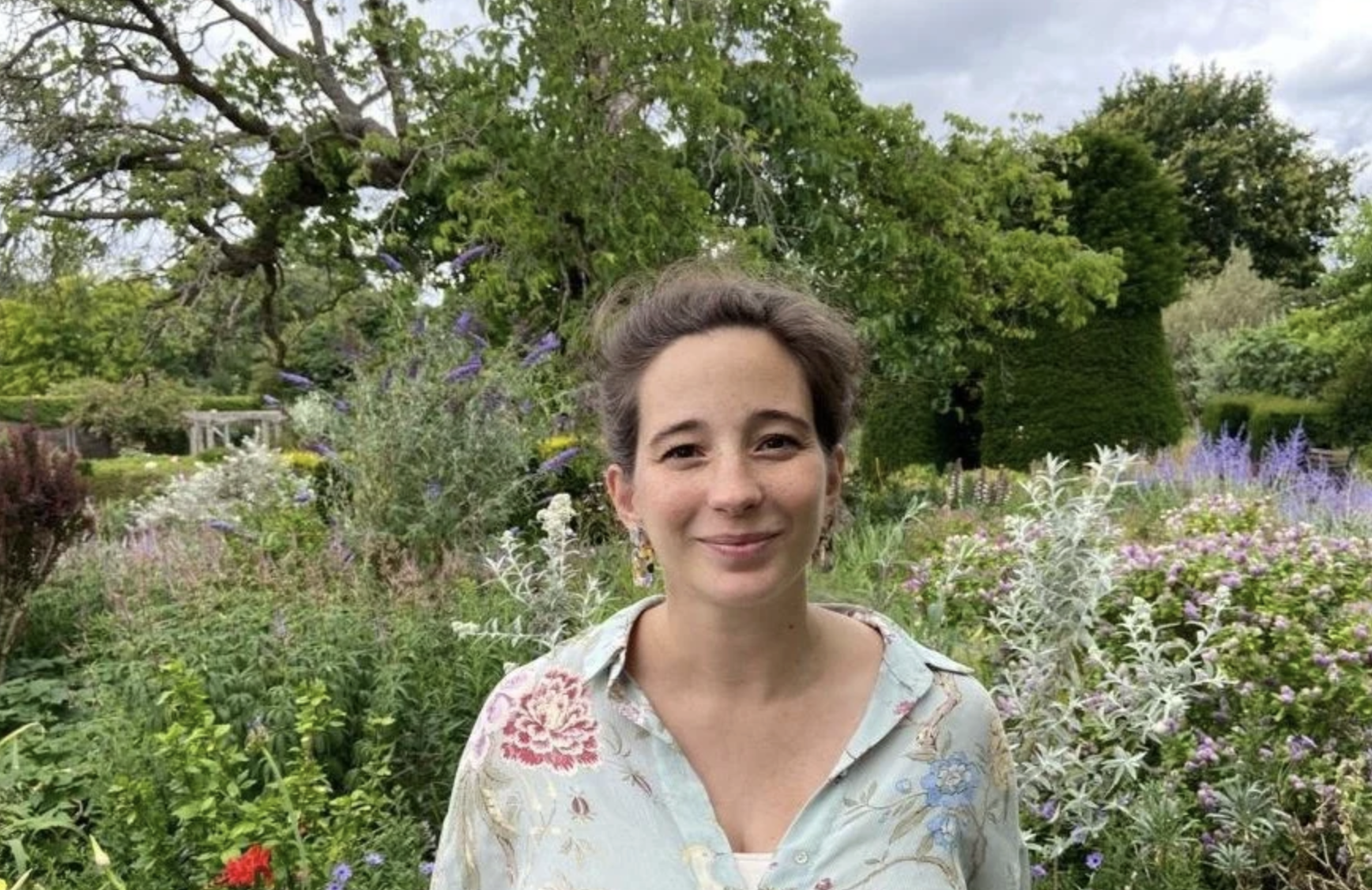 Katy in the Garden