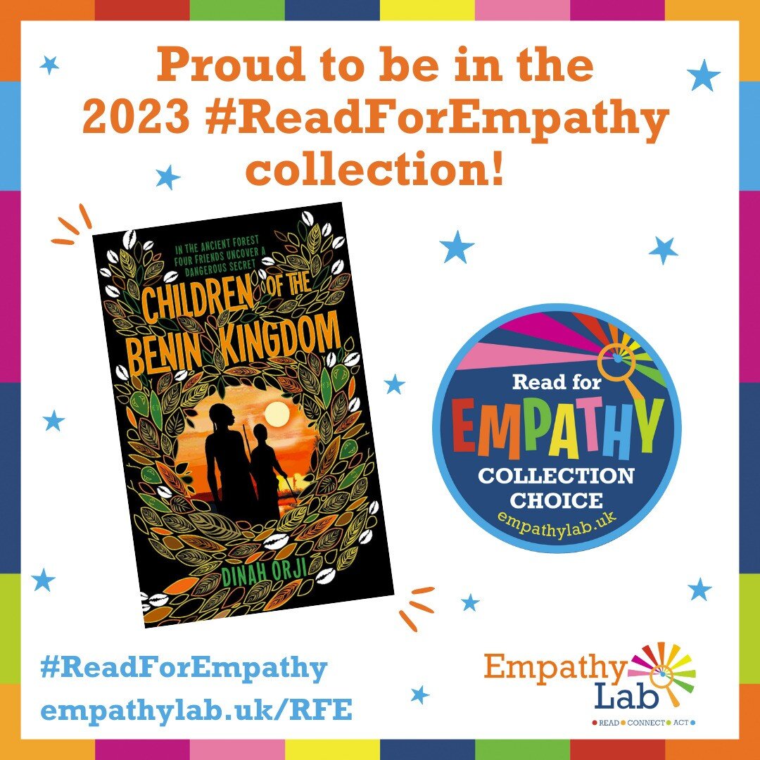 It's wonderful to see that Children of the Benin Kingdom has been selected for the Primary 2023 #ReadForEmpathy collection, chosen by the expert children's literature panel at @EmpathyLabUK 
All of the chosen titles are excellent reads - the panel in