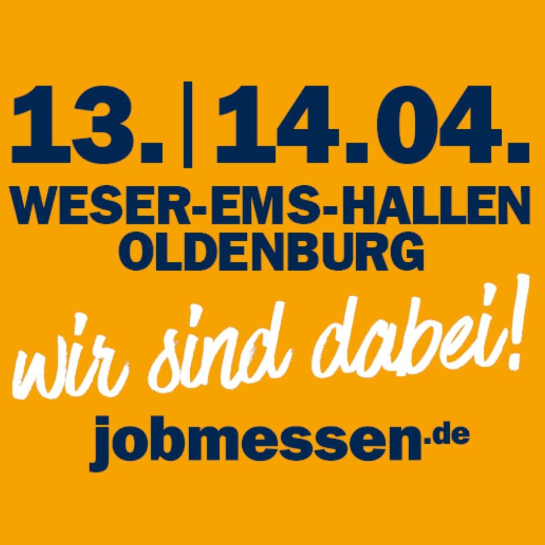 Mitte April ist es wieder soweit, wir sind bei der Jobmesse in Oldenburg zu Gast! Falls ihr noch auf der Suche nach einem Ausbildungs- oder Praktikumsplatz seid, besucht uns gerne an unserem Stand. Wir freuen uns auf euch!😃
#Zukunft #Bewerbung #tech