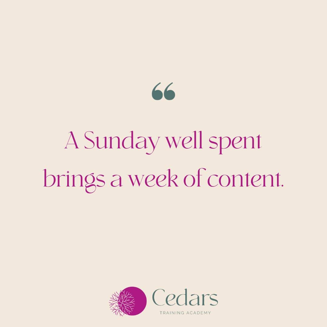 Happy Sunday everyone! May you all have a relaxing day and feel refreshed for the week ahead. 💕
.
.
.
.
#cedarstrainingacademy #sundaywellspent #goodvibes #weekend #sundays