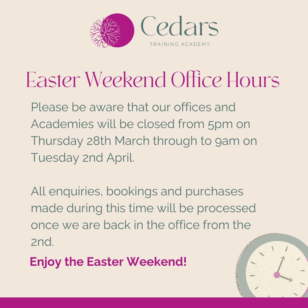 🐣 Easter Office Hours Update 🐣

Hey everyone! Just a heads-up as we hop into the Easter holidays: our offices will be taking a short break. We'll be closed from 5pm on Thursday, 28th March 2024, and we'll be back, bright and early, at 9am on Tuesda