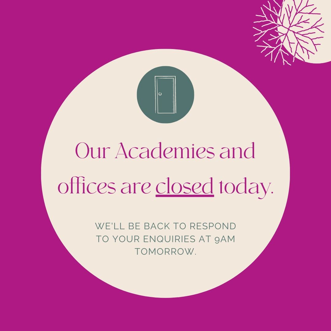 Wishing you all a lovely Bank Holiday Monday! We'll be back tomorrow to respond to your enquiries. 😊
.
.
.
.
#cedarstrainingacademy #cedarsgloucester #cedarsderby #bankholiday #timeoff #maydaybankholiday #closed