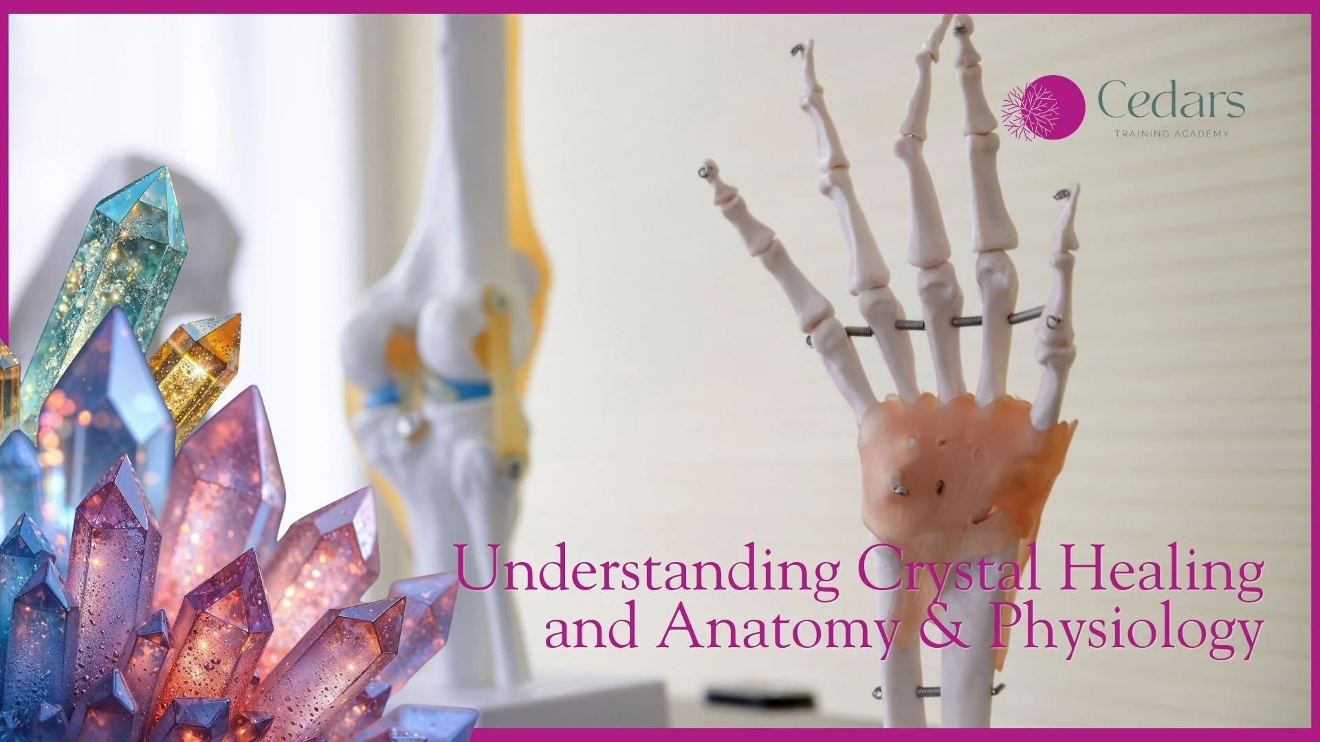 Understanding Crystal Healing and Anatomy &amp; Physiology Through Structured Learning