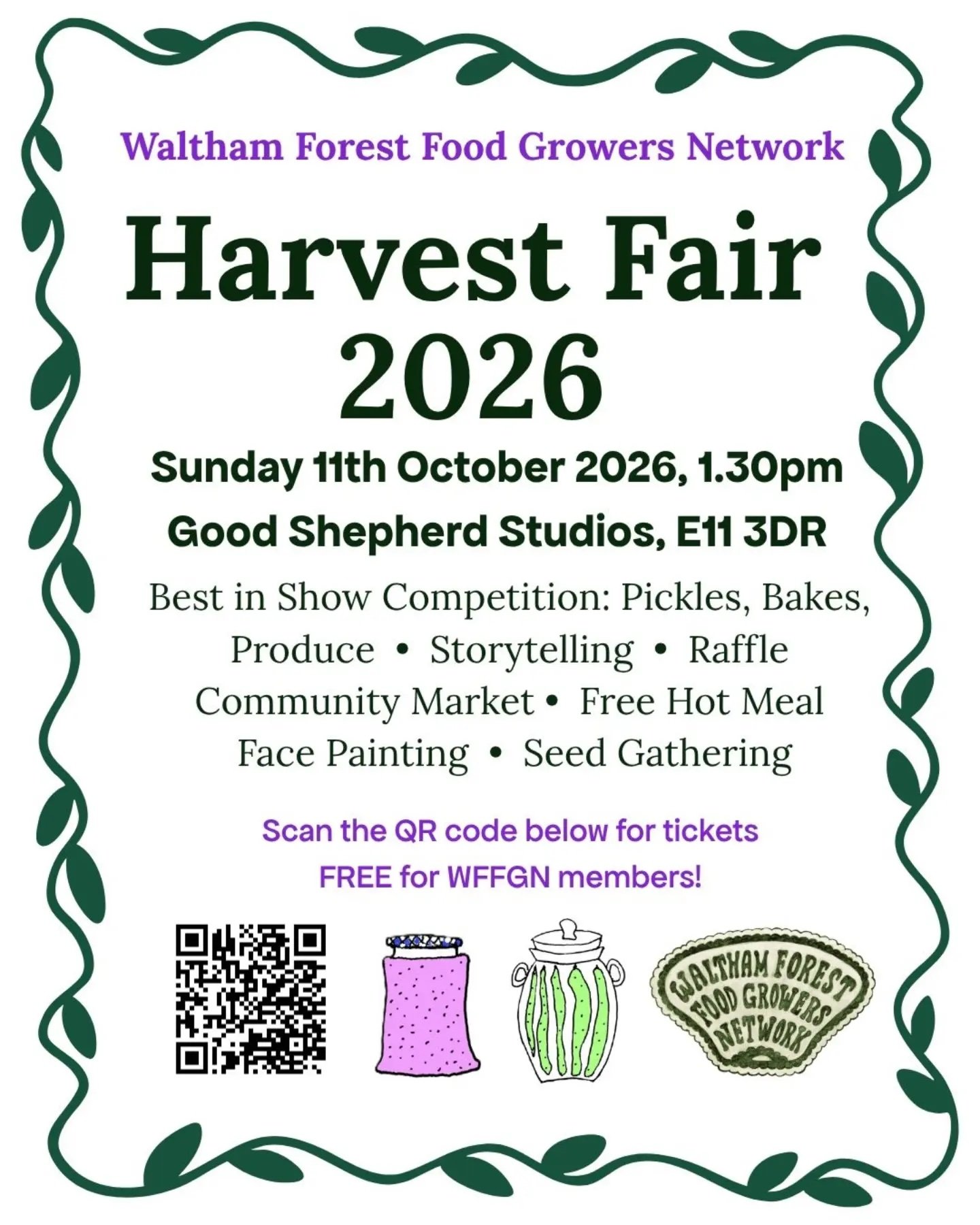 Waltham Forest Food Growers Network Harvest Fair