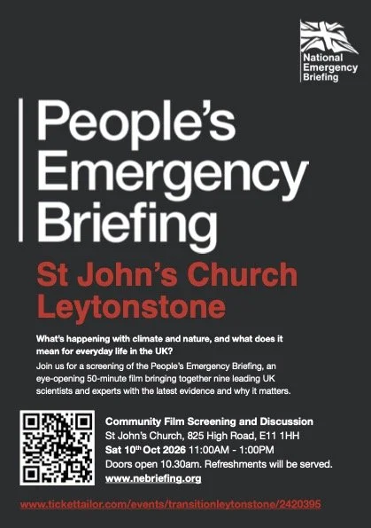 People's Emergency Briefing - St John's Church Leytonstone