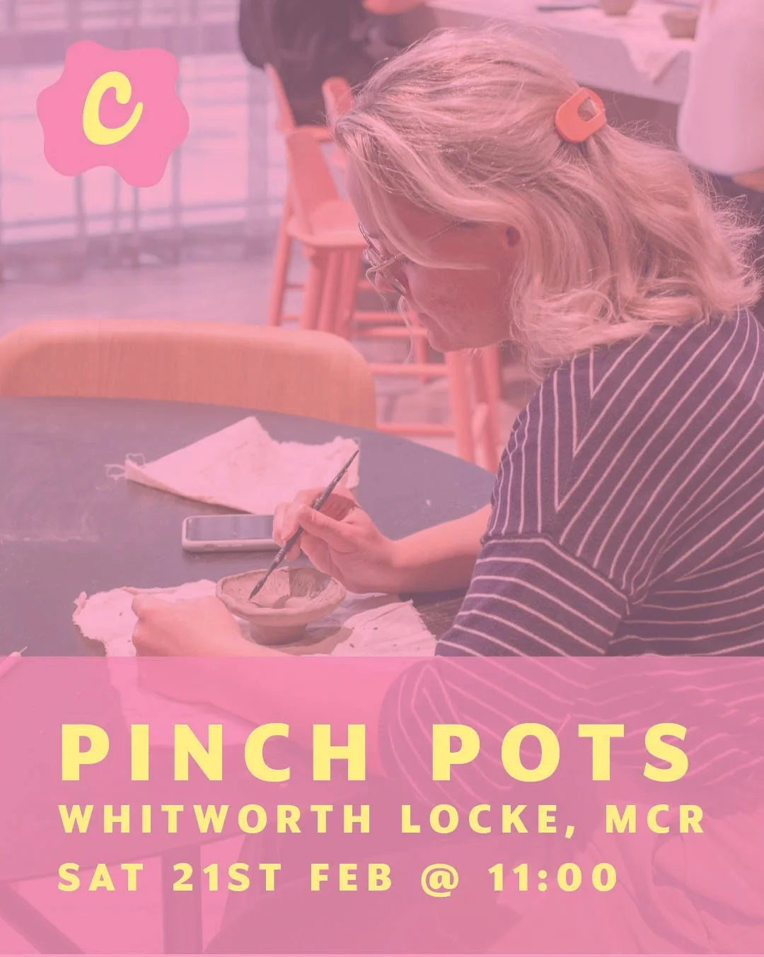 Pinch Pot Class - Whitworth Locke Manchester FEB