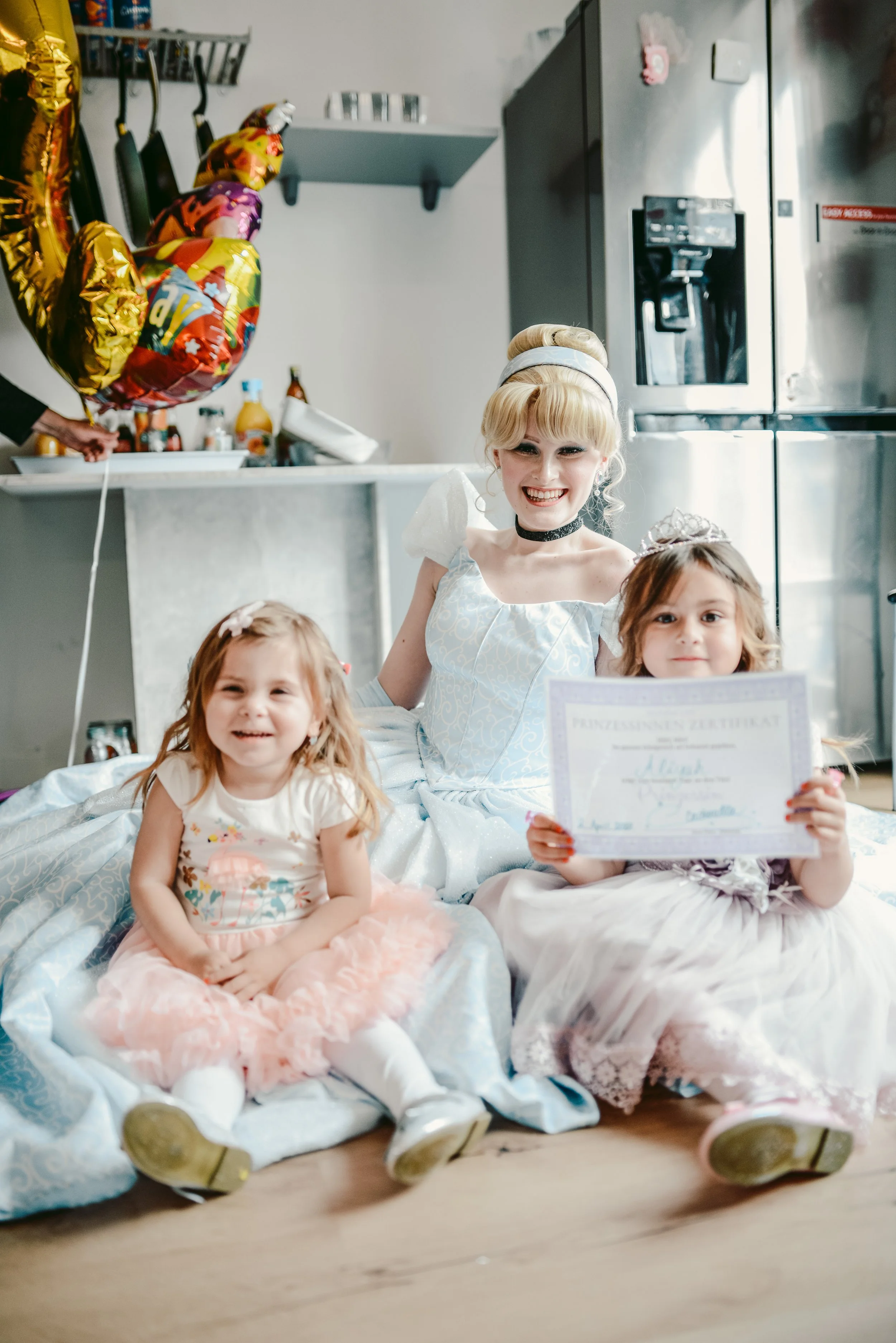 Cinderella Kindergeburtstag buchen in Düsseldorf